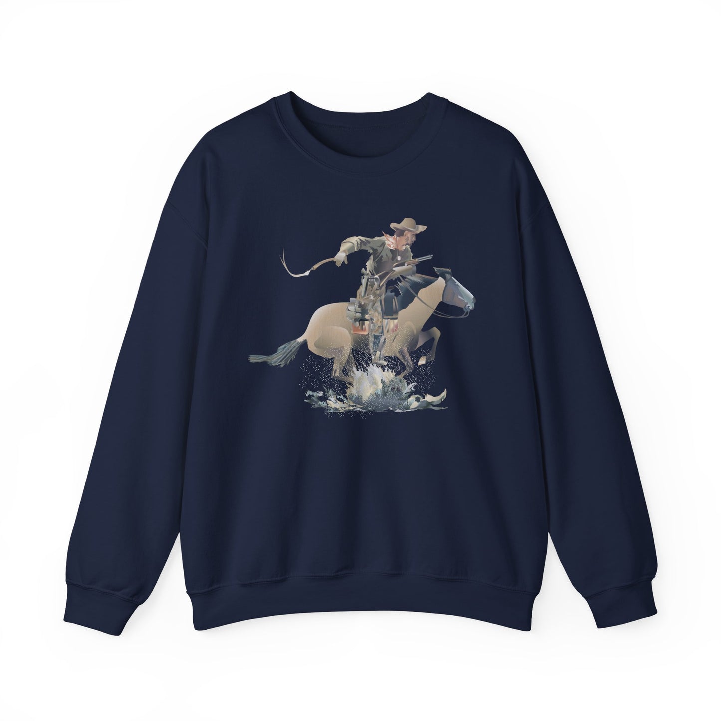 Crewneck Sweatshirt - COWBOY