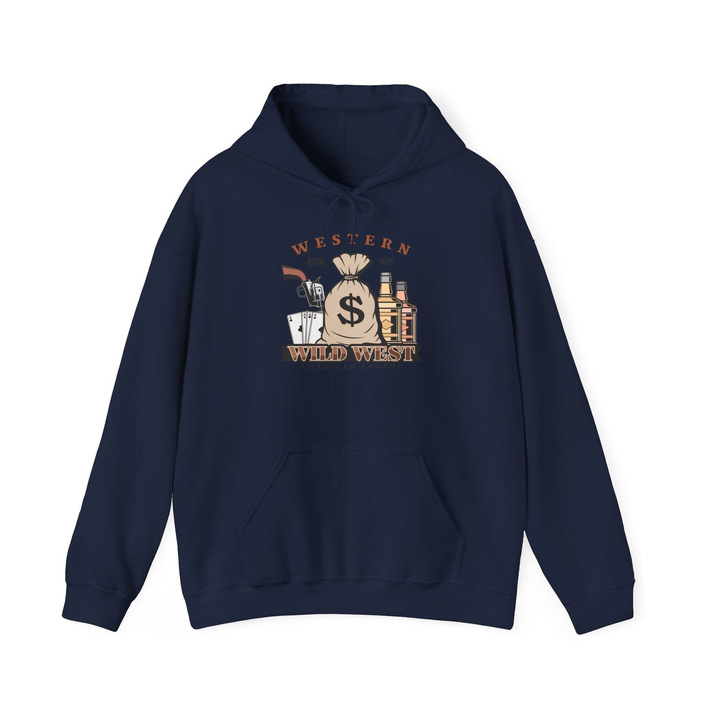 Unisex Hoodie - Western - Wild West - American Legend