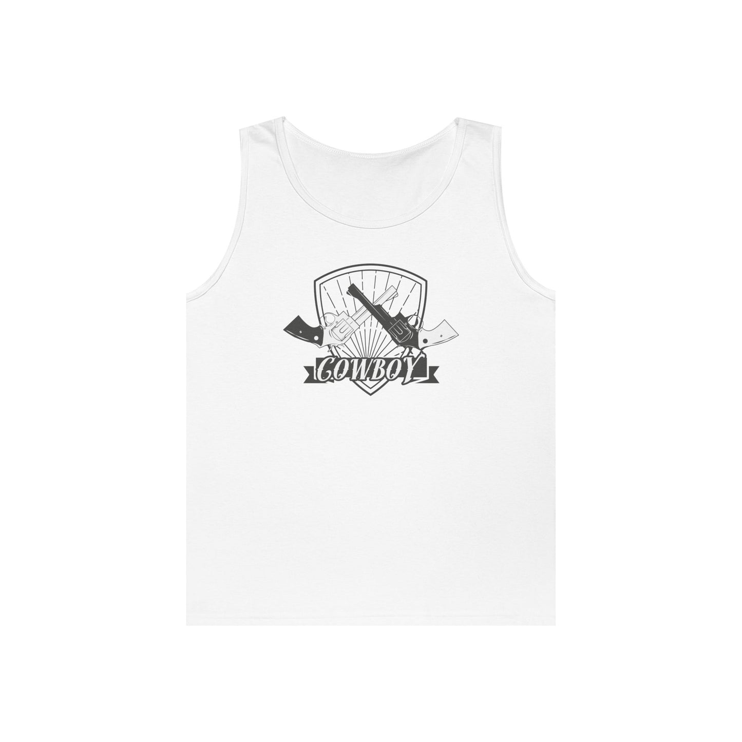 Unisex Heavy Cotton Tank Top - Cowboy Rifles