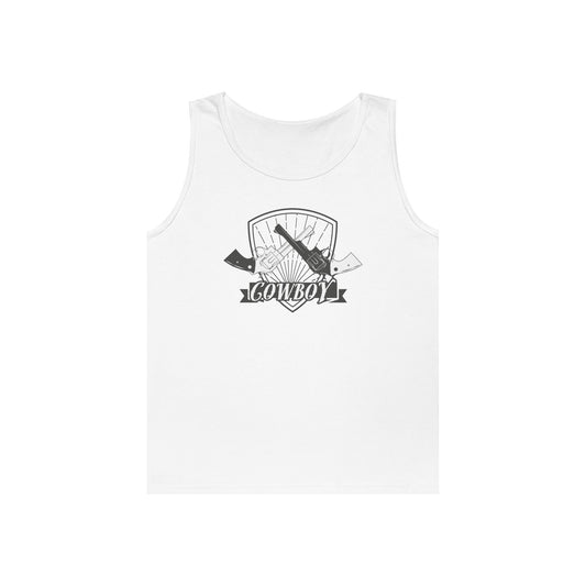Unisex Heavy Cotton Tank Top - Cowboy Rifles