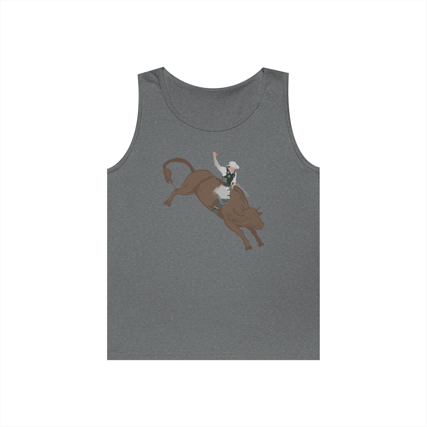 Unisex Heavy Cotton Tank Top - Cowboy - V2