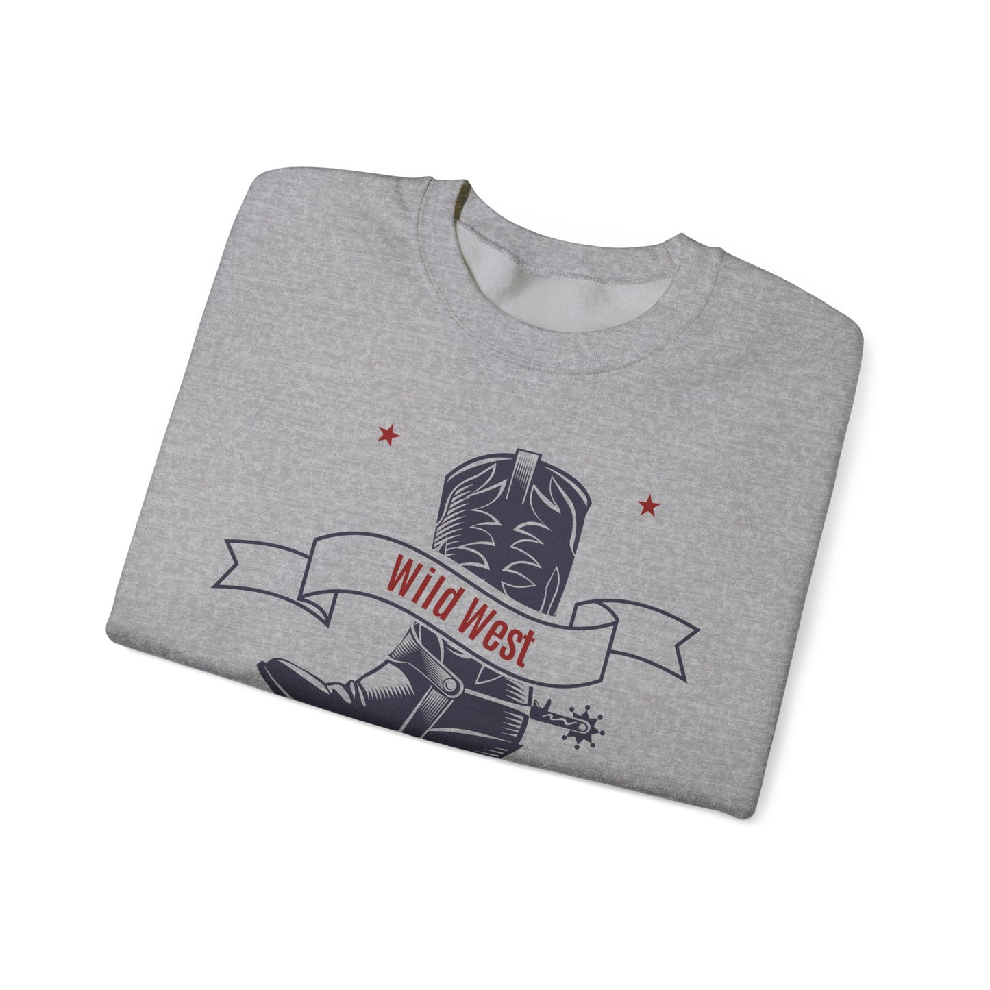 Crewneck Sweatshirt - Cowboy - Wild West