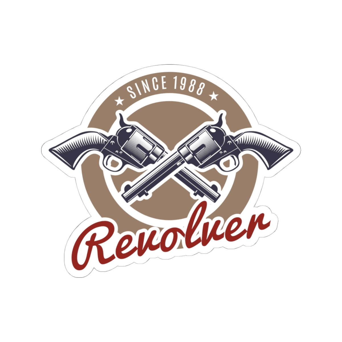 Kiss-Cut Stickers - Revolver