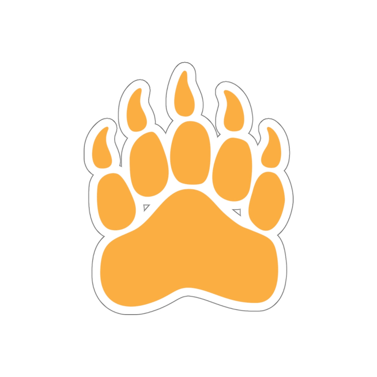 Die-cut stickers - Bear Paw
