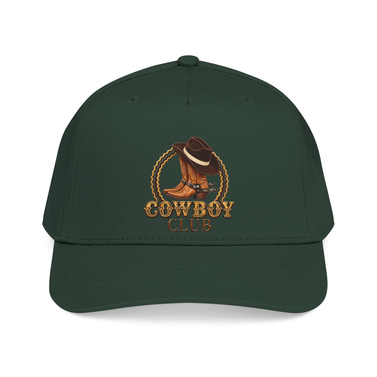 Mid Profile Baseball Cap — Cowboys - Cowboy Club - Color - 3D Transparent