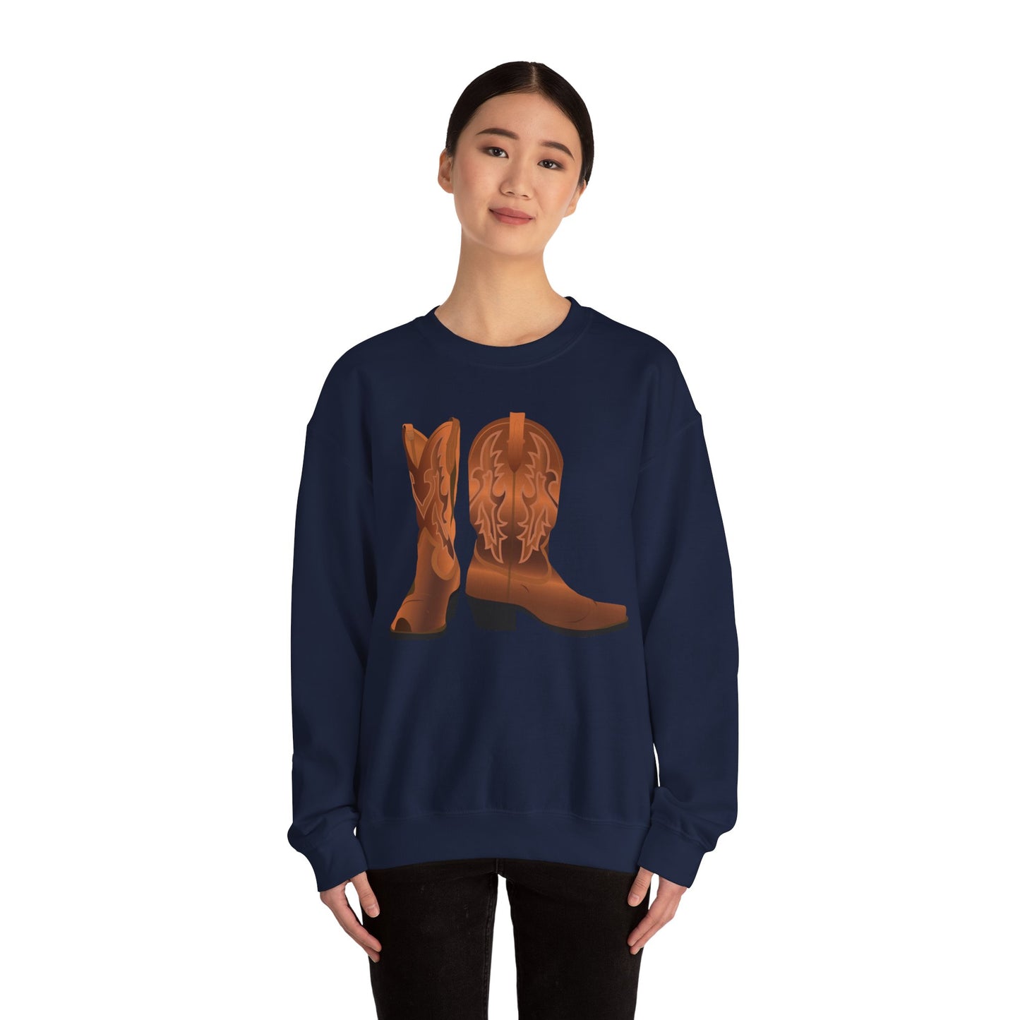 Crewneck Sweatshirt - Rodeo - Cowboy Boots