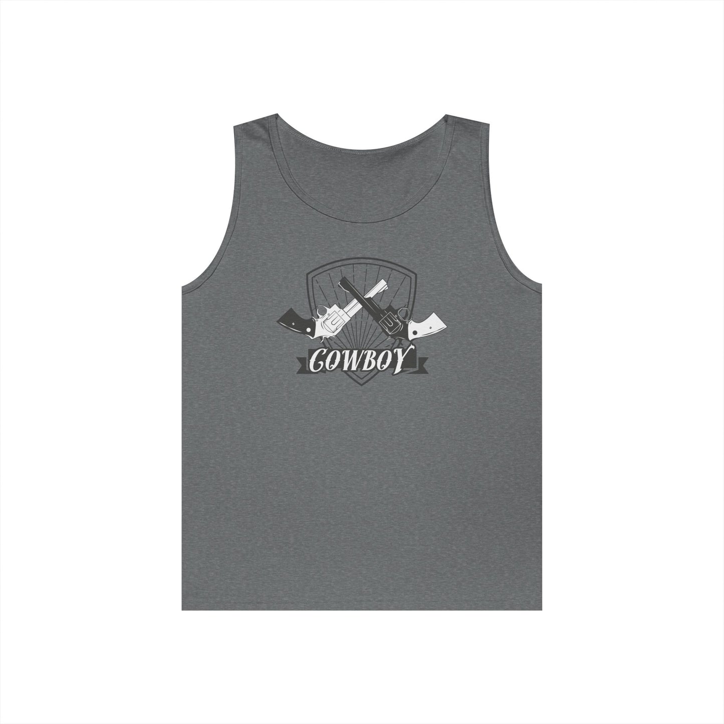 Unisex Heavy Cotton Tank Top - Cowboy Rifles
