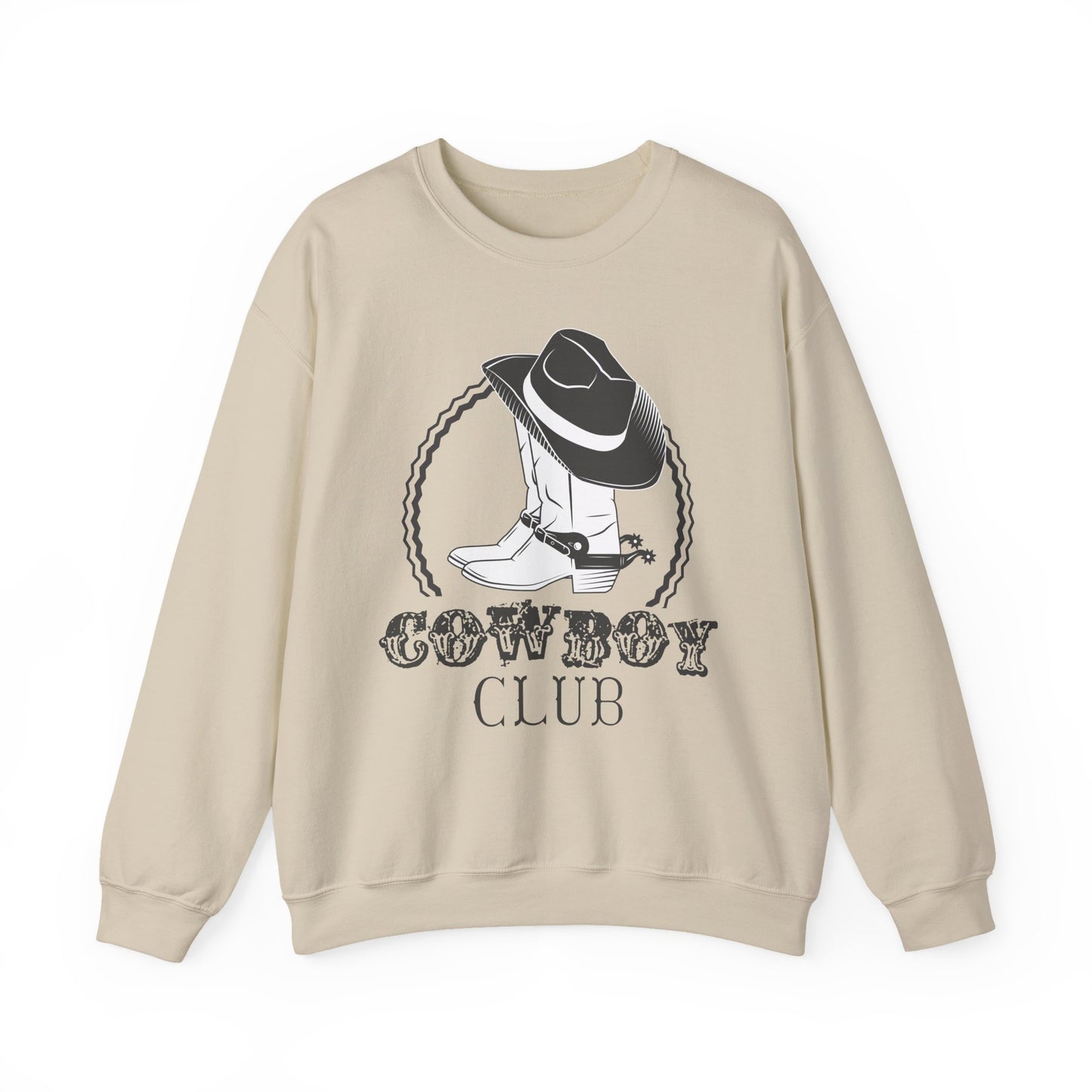 Crewneck Sweatshirt - Cowboy Club