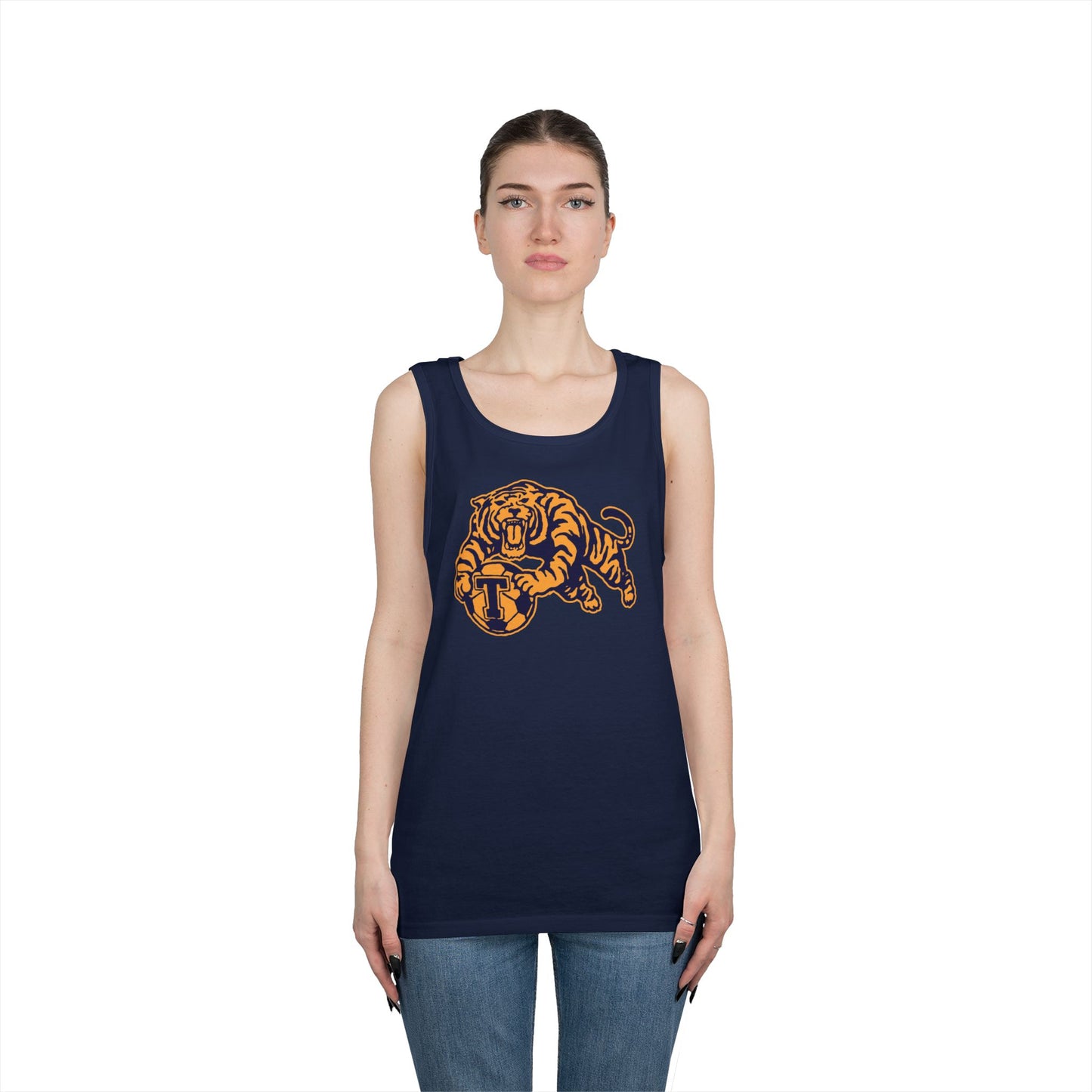 Unisex Heavy Cotton Tank Top - Tiger