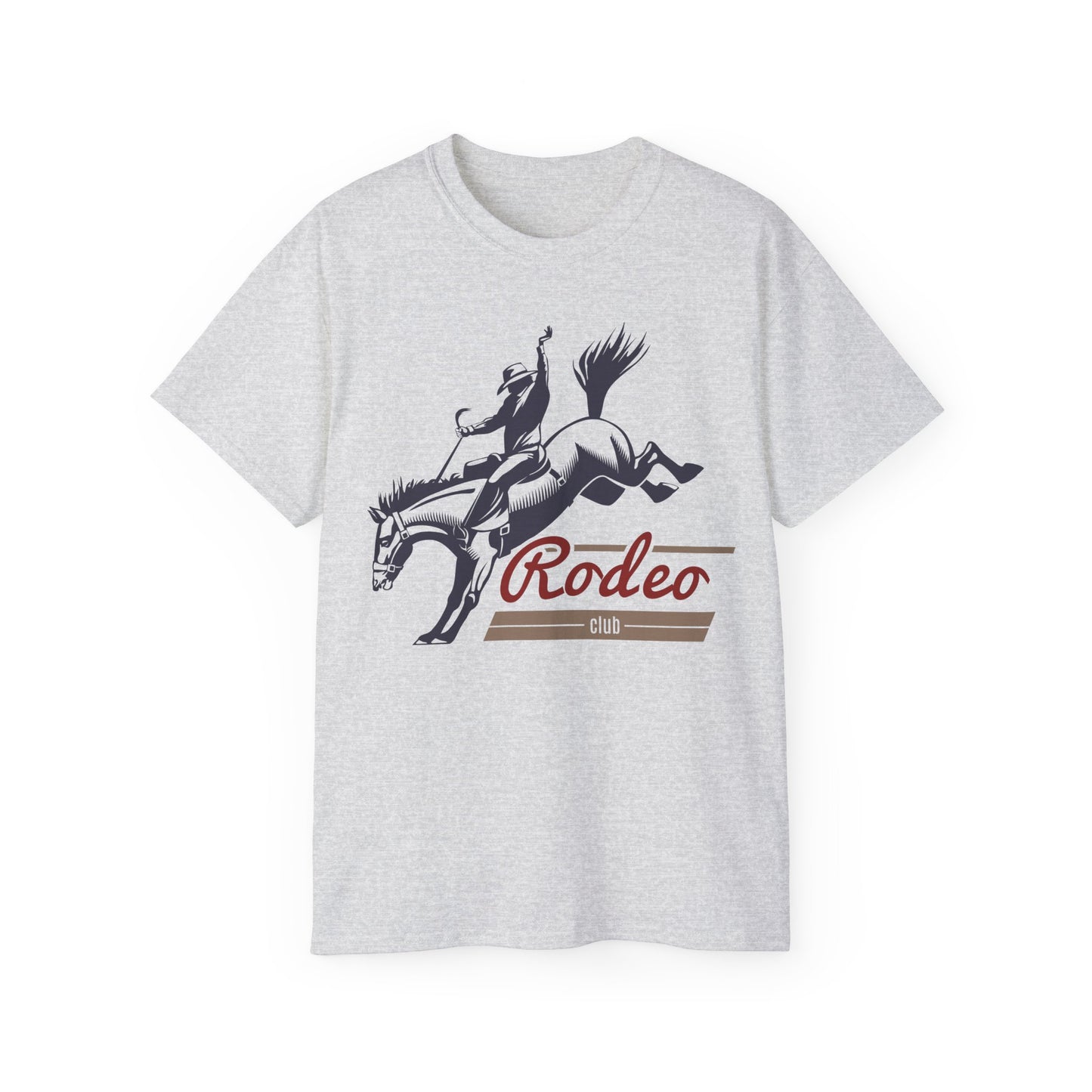 Unisex Ultra Cotton Tee - Western Cowboy - Rodeo Club