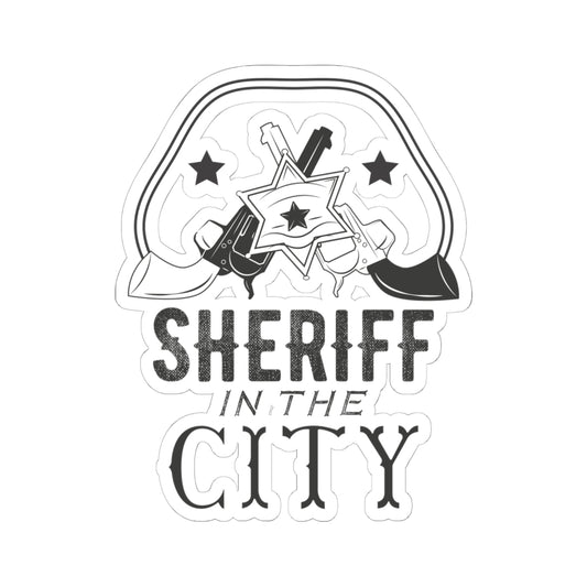 Kiss-Cut Stickers - Sheriff in the City