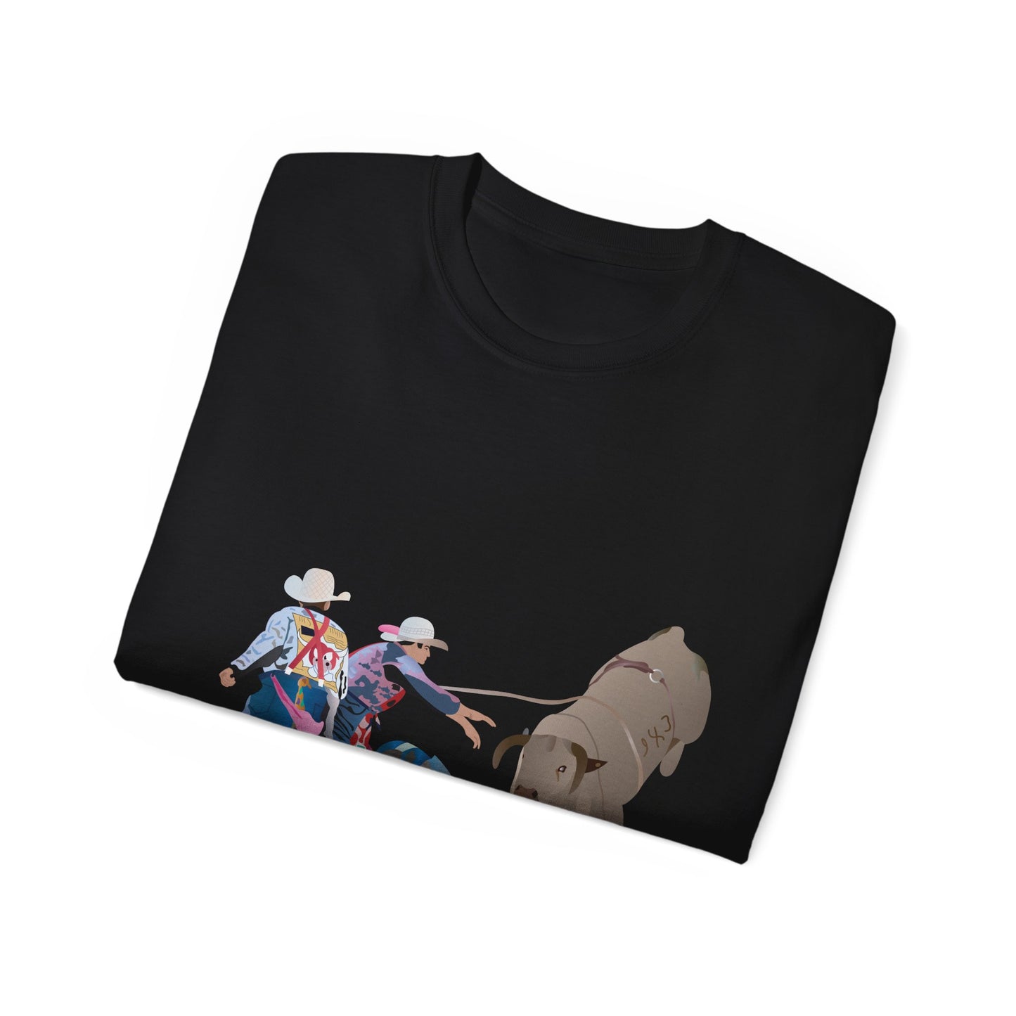 Unisex Ultra Cotton Tee - Clowns and Bull