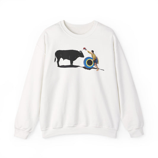 Crewneck Sweatshirt - Clown and Bull