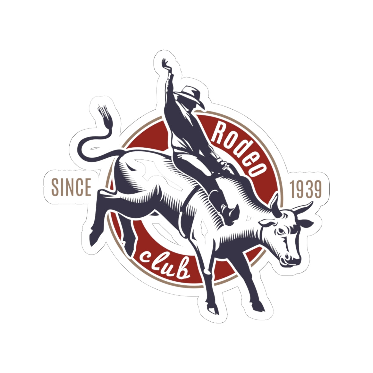 Kiss-Cut Stickers - Rodeo Club