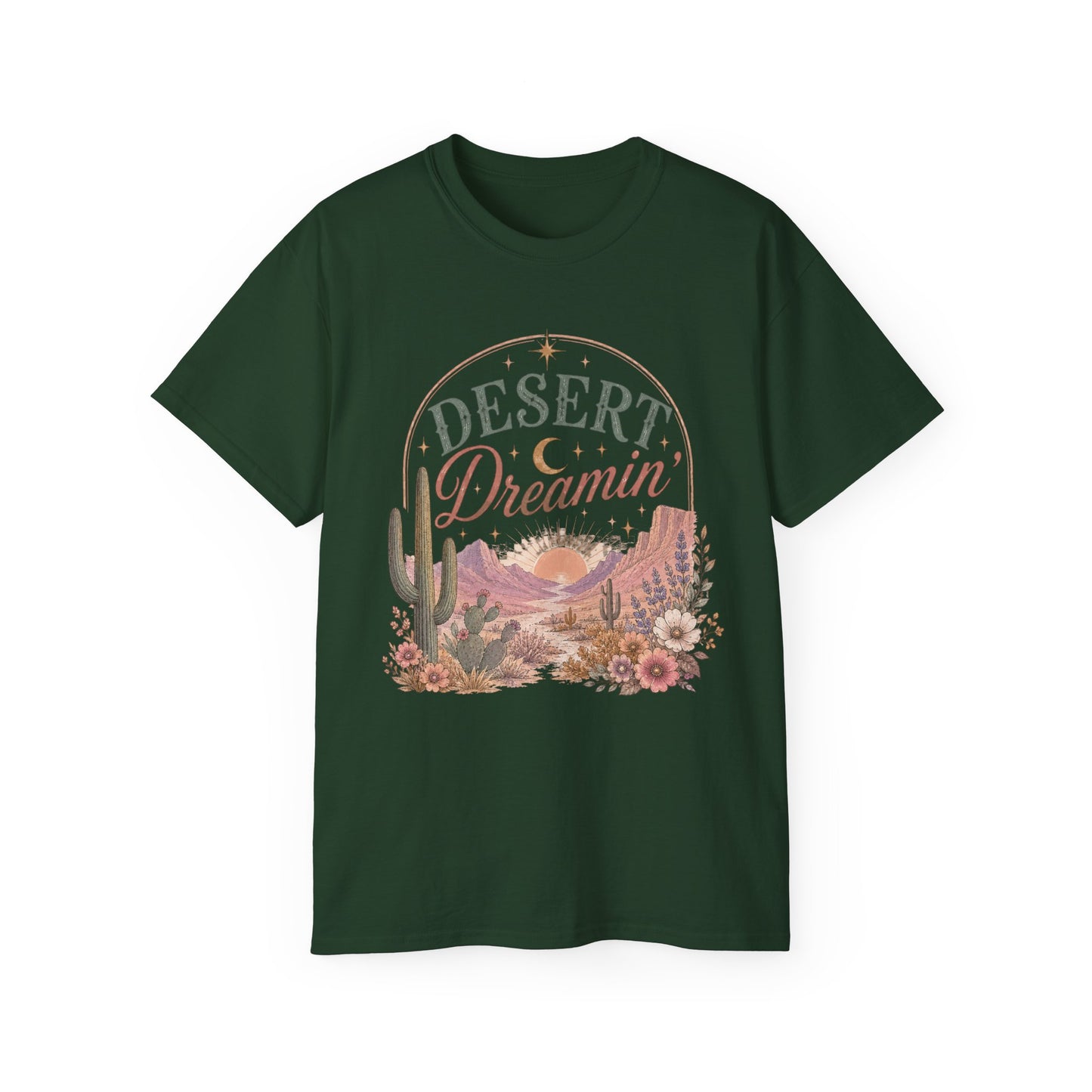 T-Shirt - Desert dreamin' in pastel hues