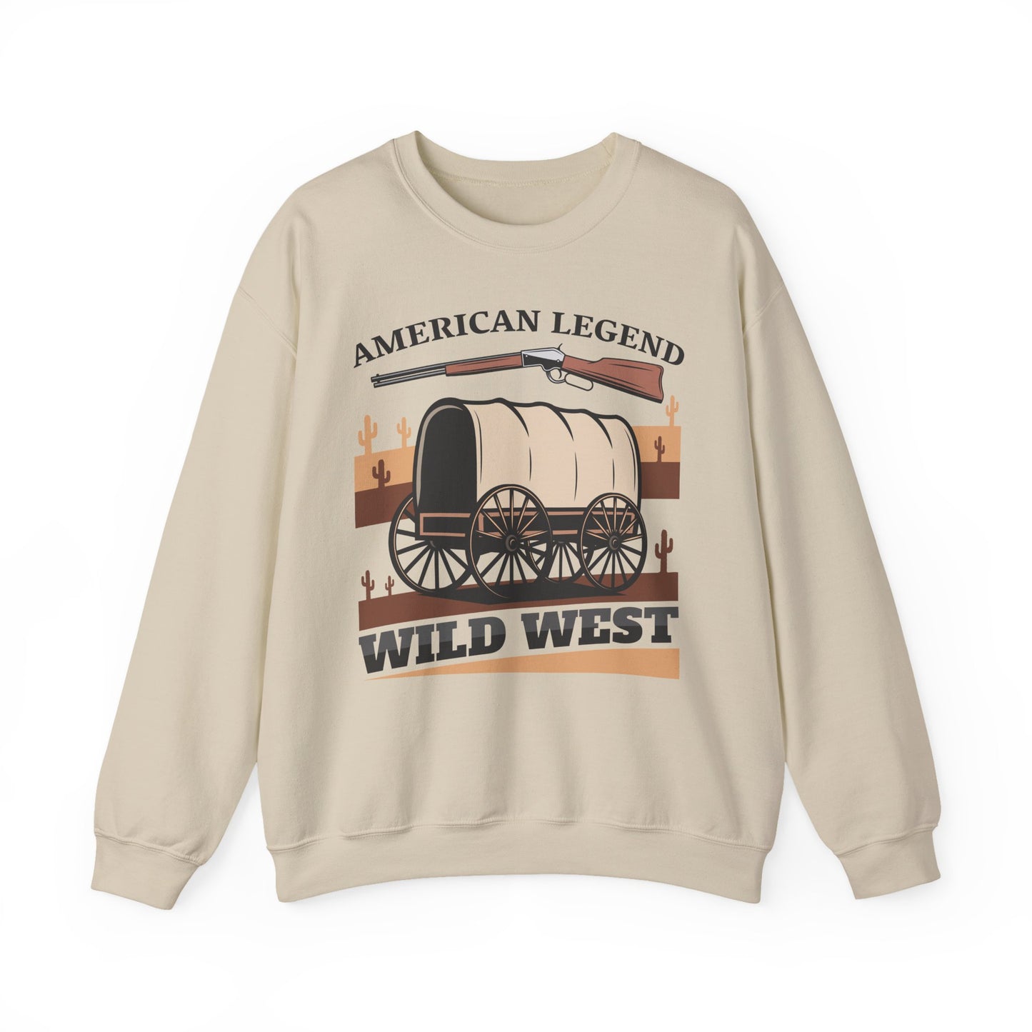 Crewneck Sweatshirt - American Legend - Wild West