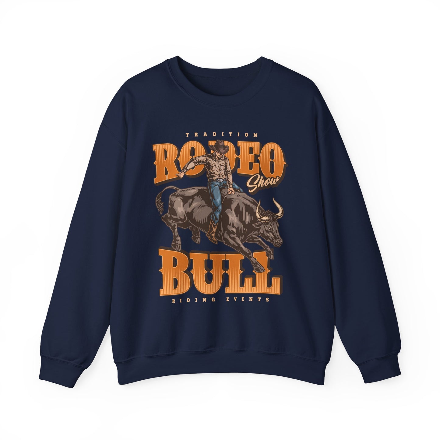 Crewneck Sweatshirt - Tradition Rodeo Show - Bull Riding Events