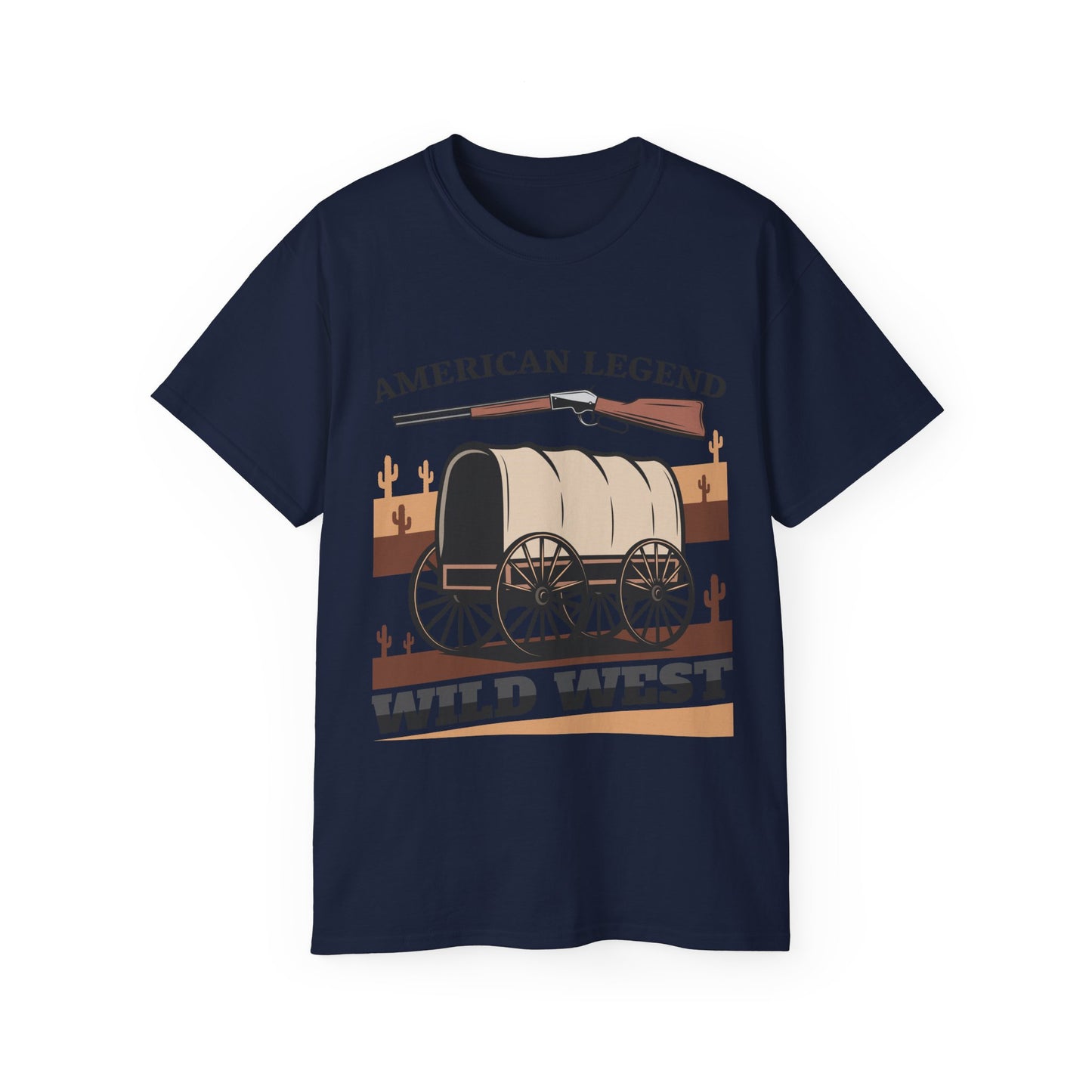 Unisex Ultra Cotton Tee - American Legend - Wild West
