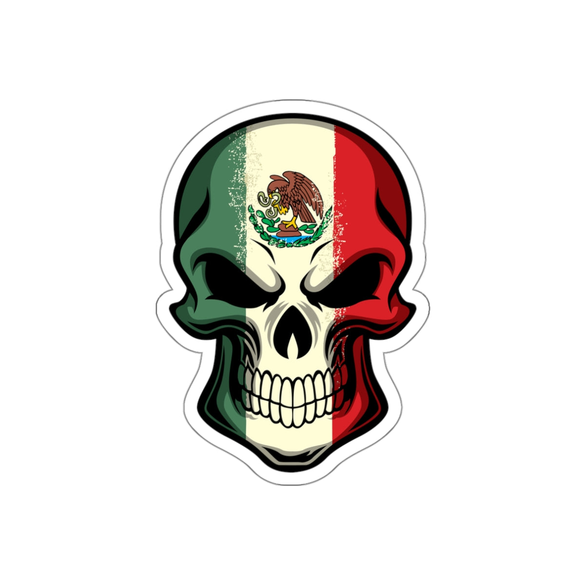 Die-cut stickers - Mexican Skull