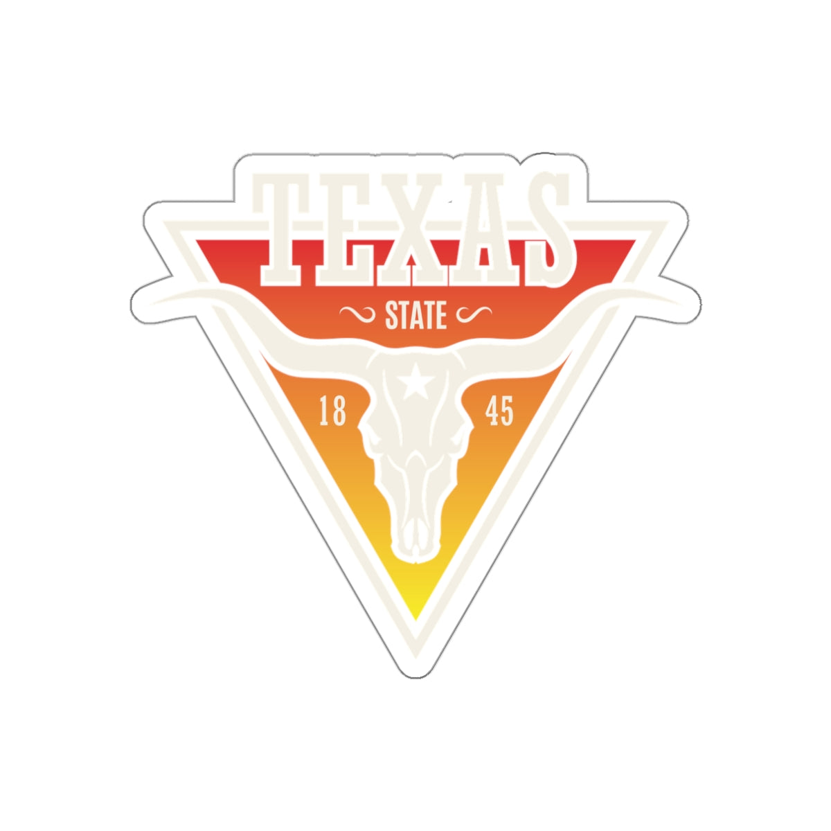 Die-cut stickers - Texas State