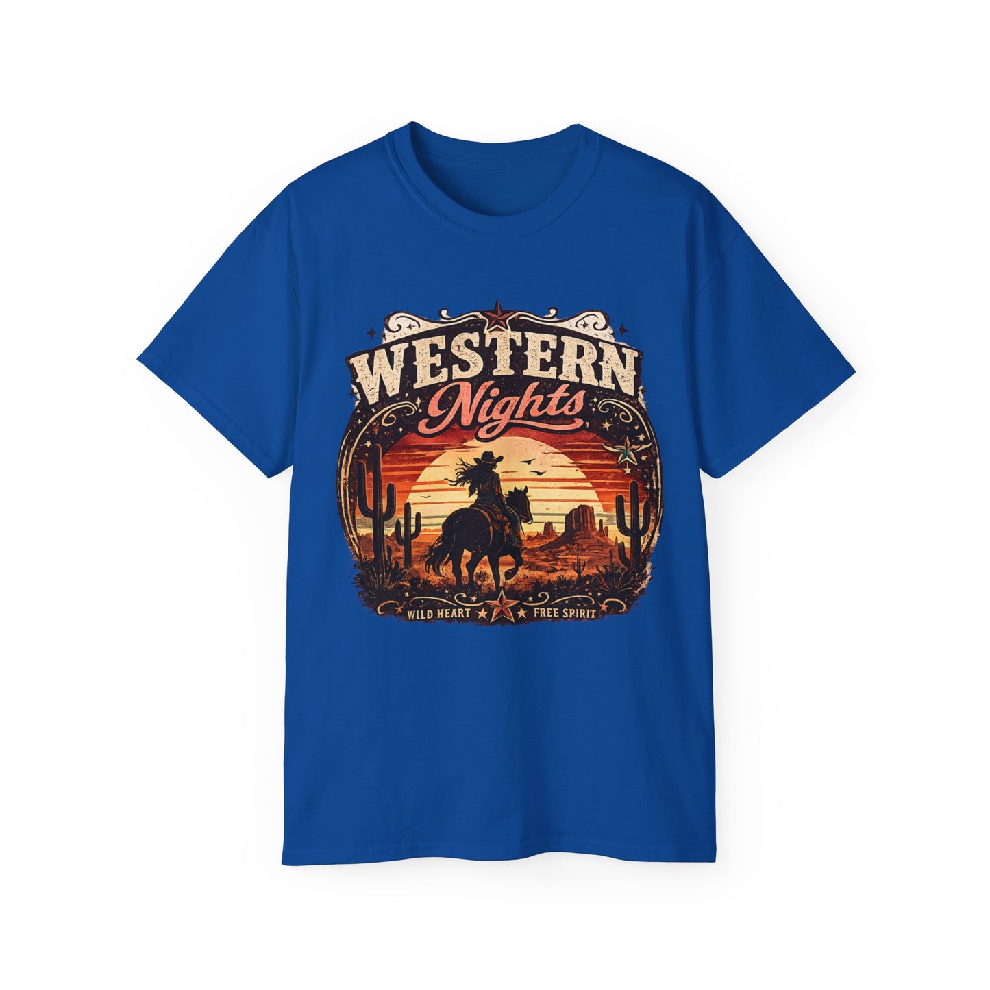 T-Shirt - Western nights and desert charm