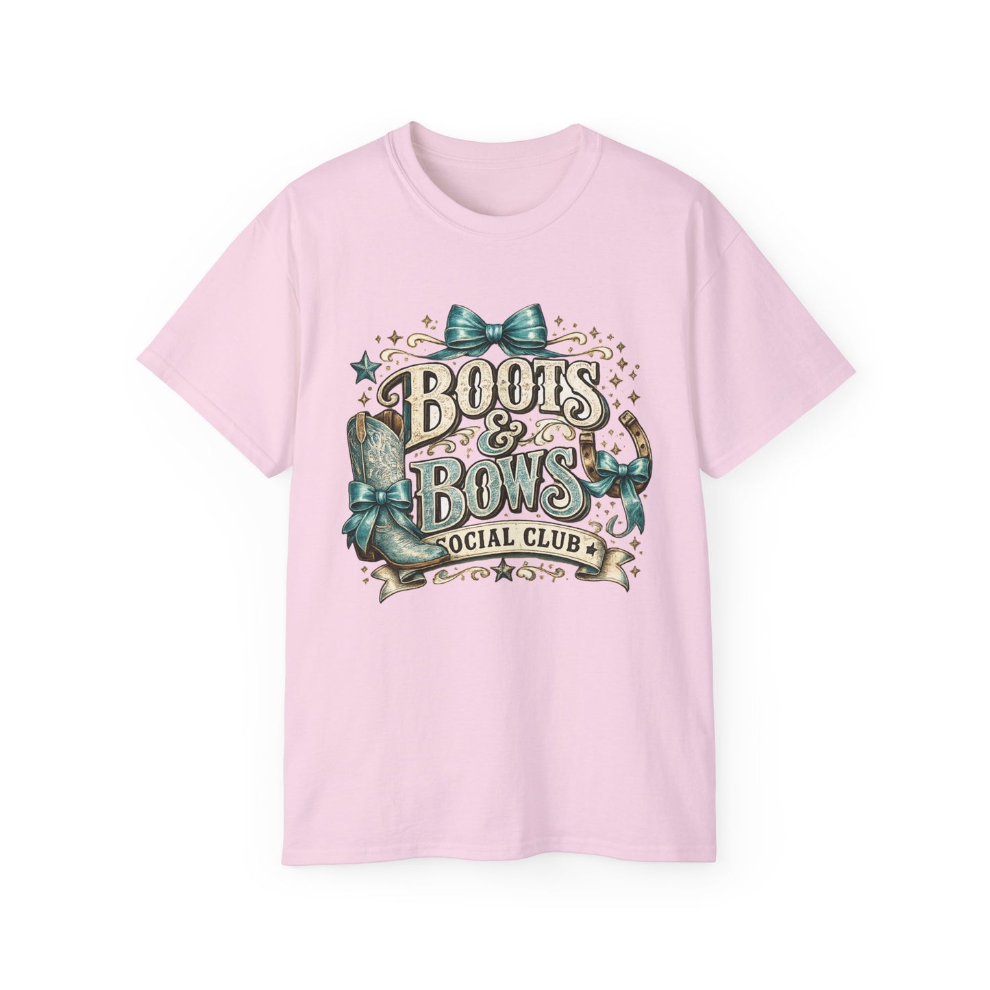 T-Shirt - Boots and bows