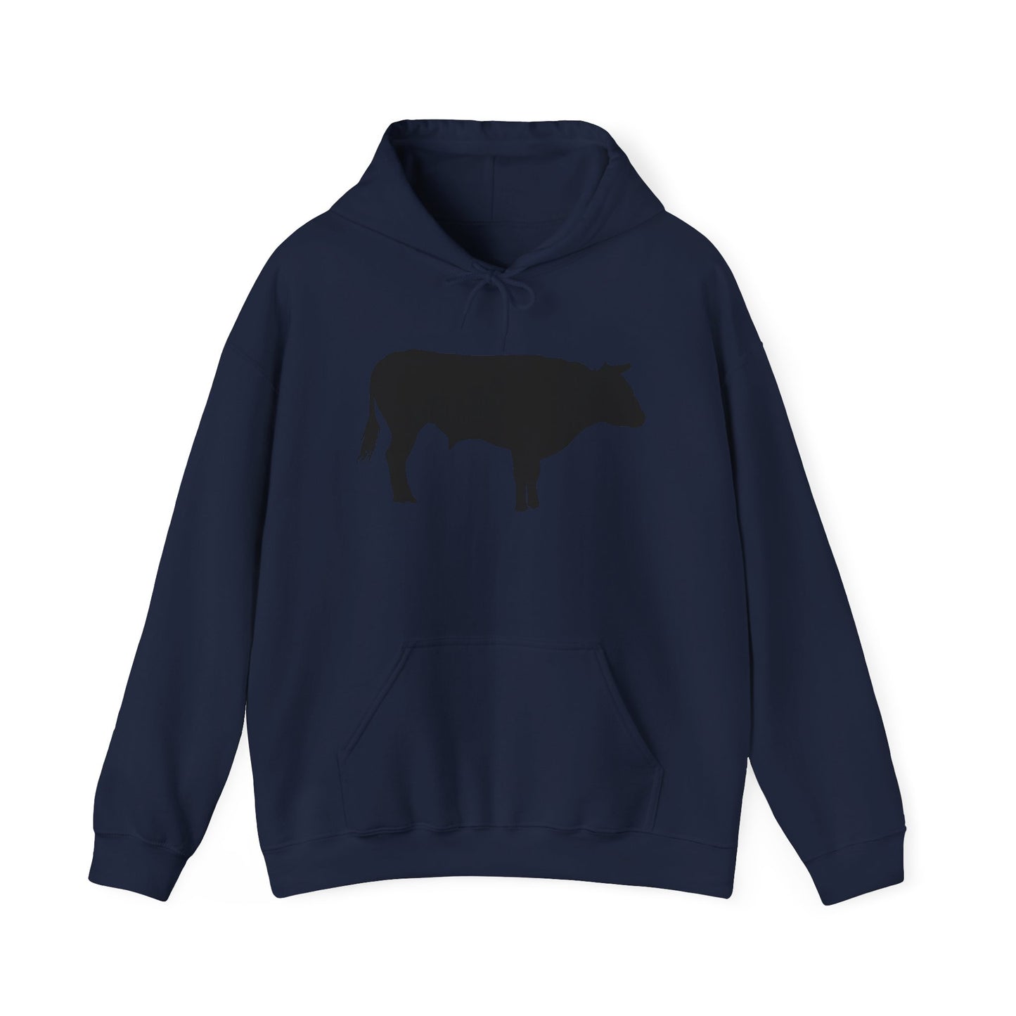 Unisex Hoodie - Bull - Silhouette