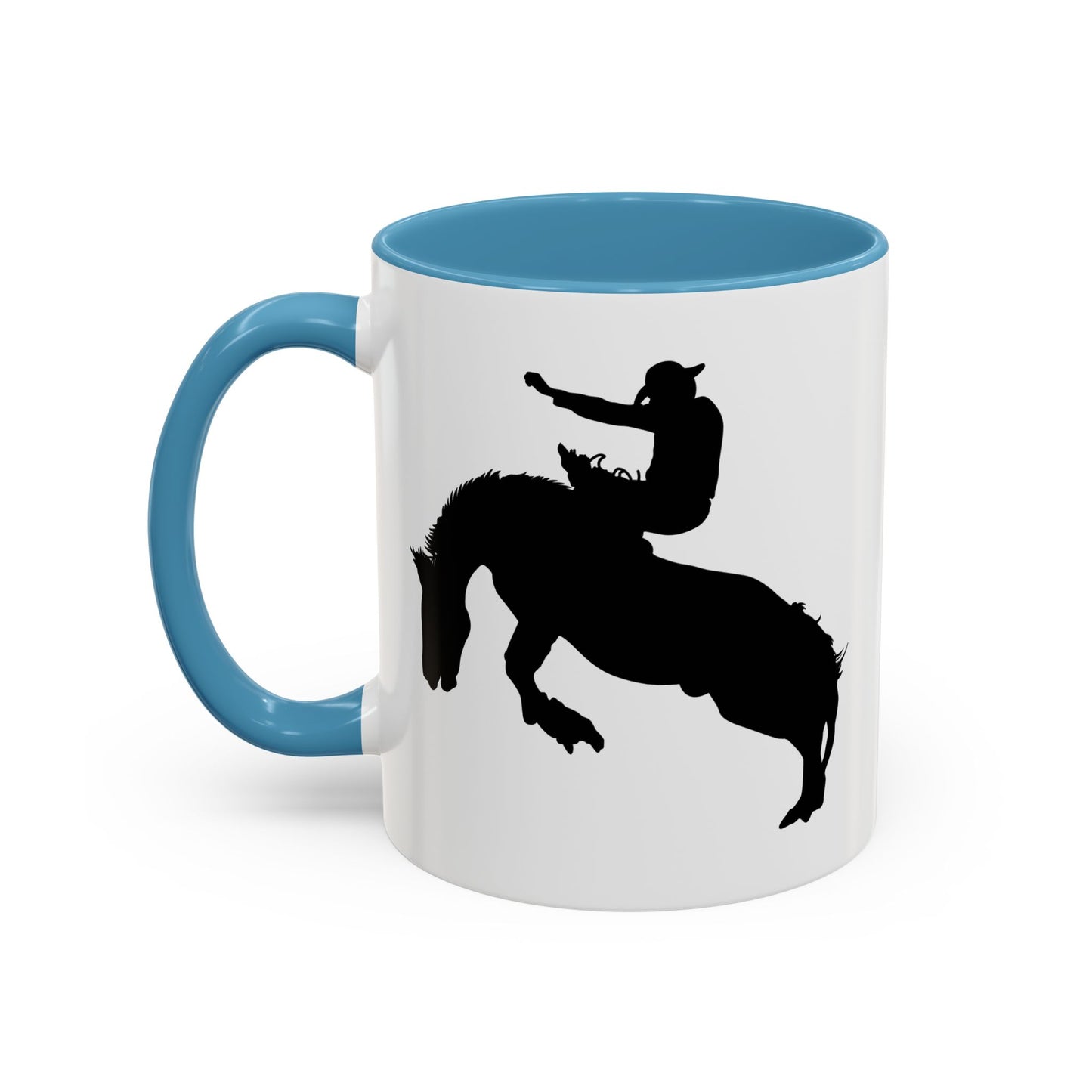 Accent Coffee Mug (11, 15oz) - Augusta - Rodeo - Silhouette