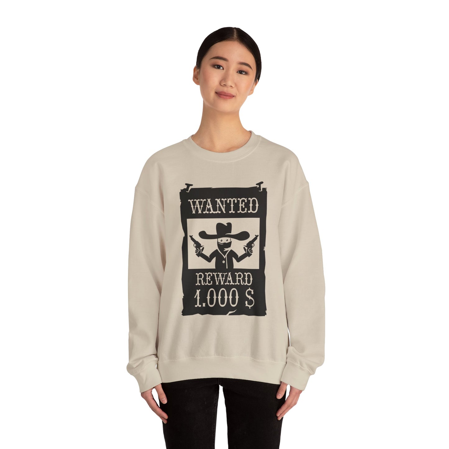 Crewneck Sweatshirt - Wanted Poster X 300