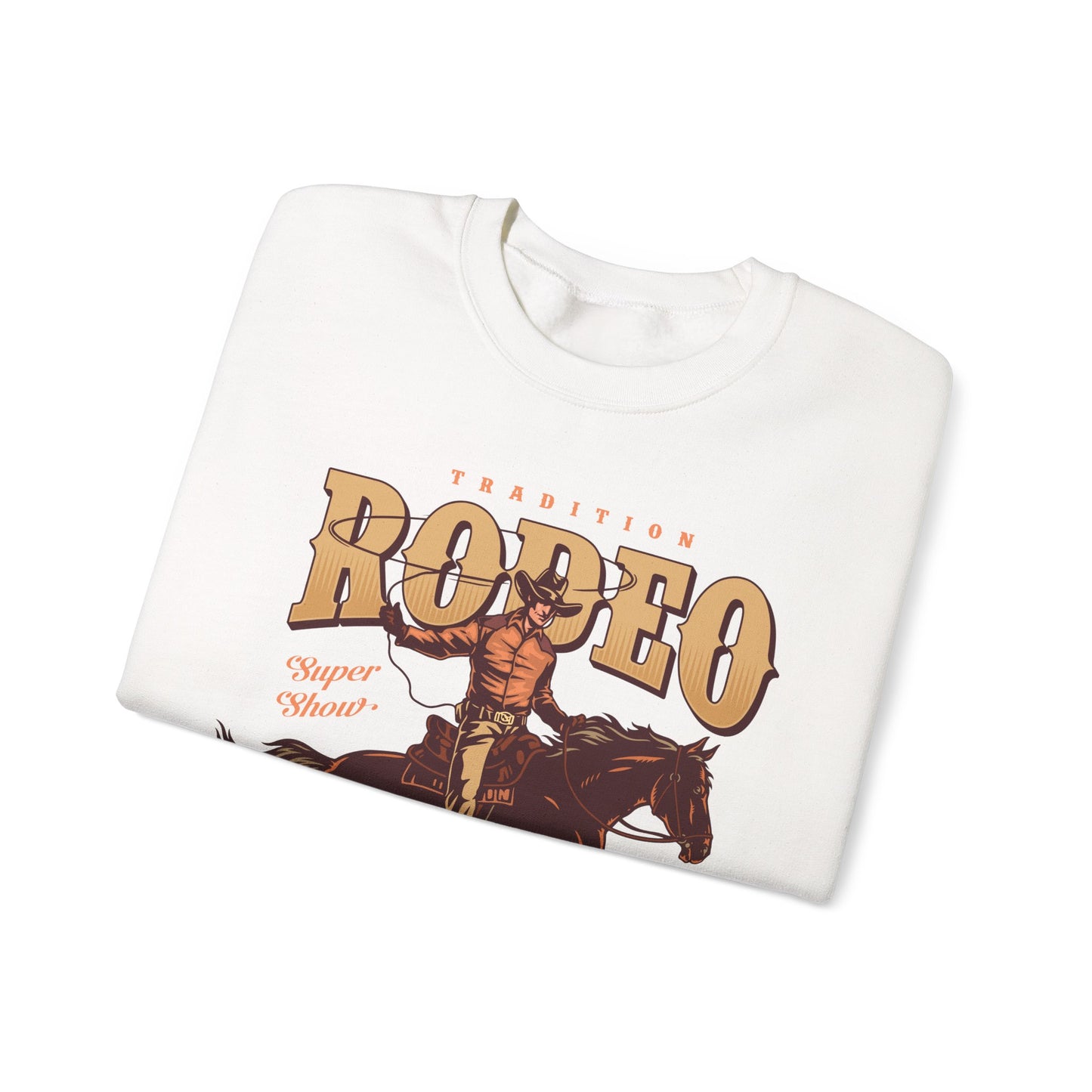 Crewneck Sweatshirt - Tradition Rodeo Super Show - Houston, Texas