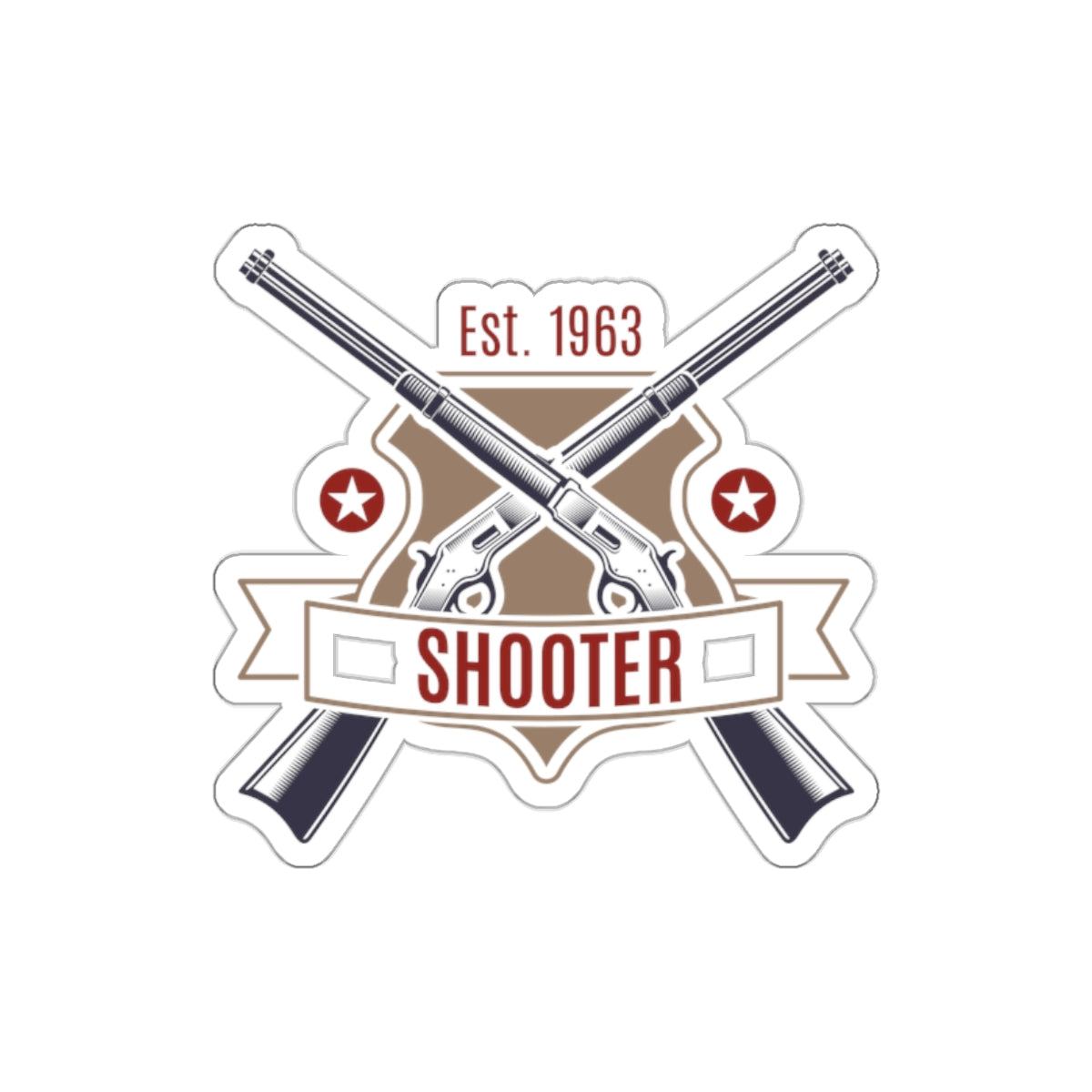 Die-cut stickers - Shooter - Revolver