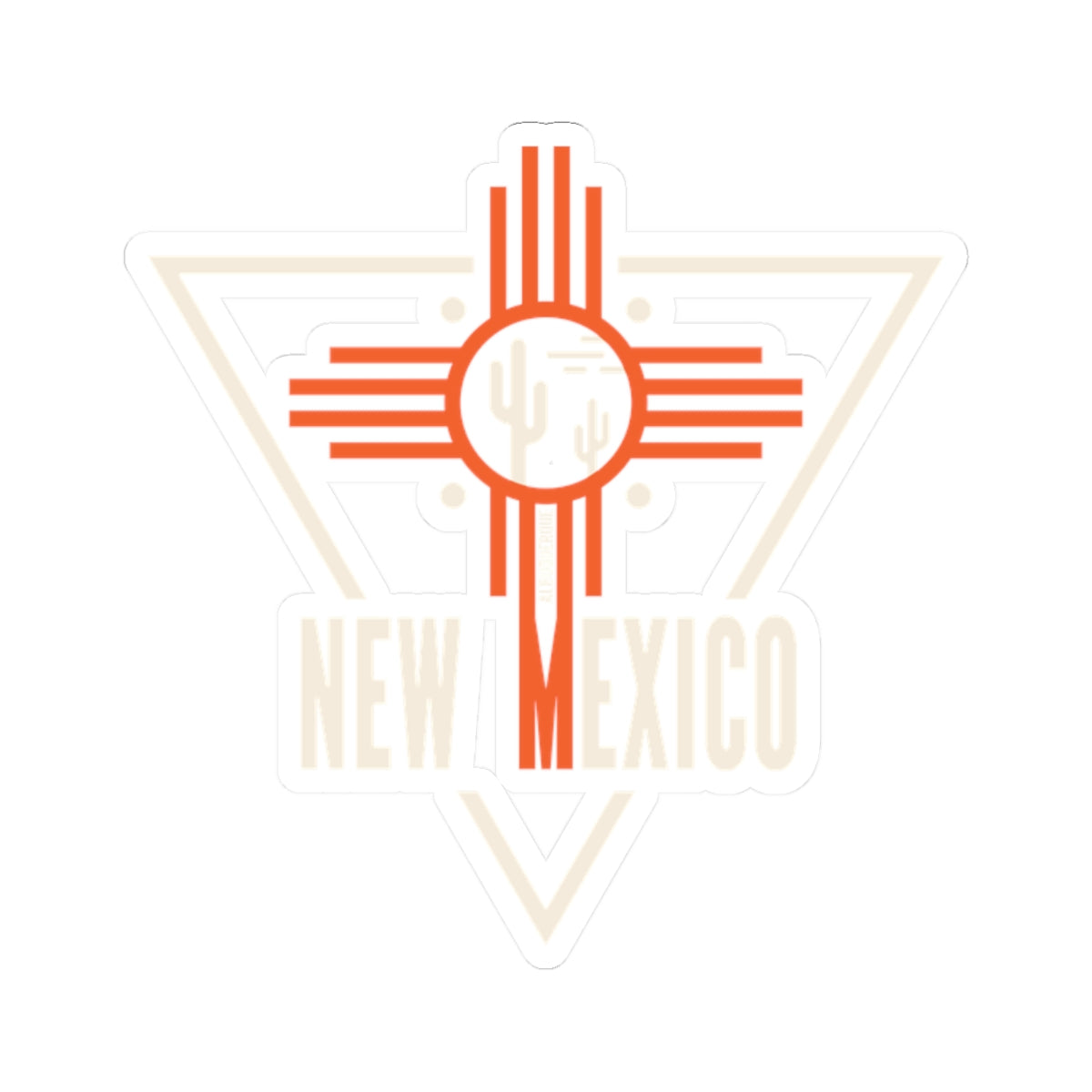 Kiss-Cut Stickers - New Mexico