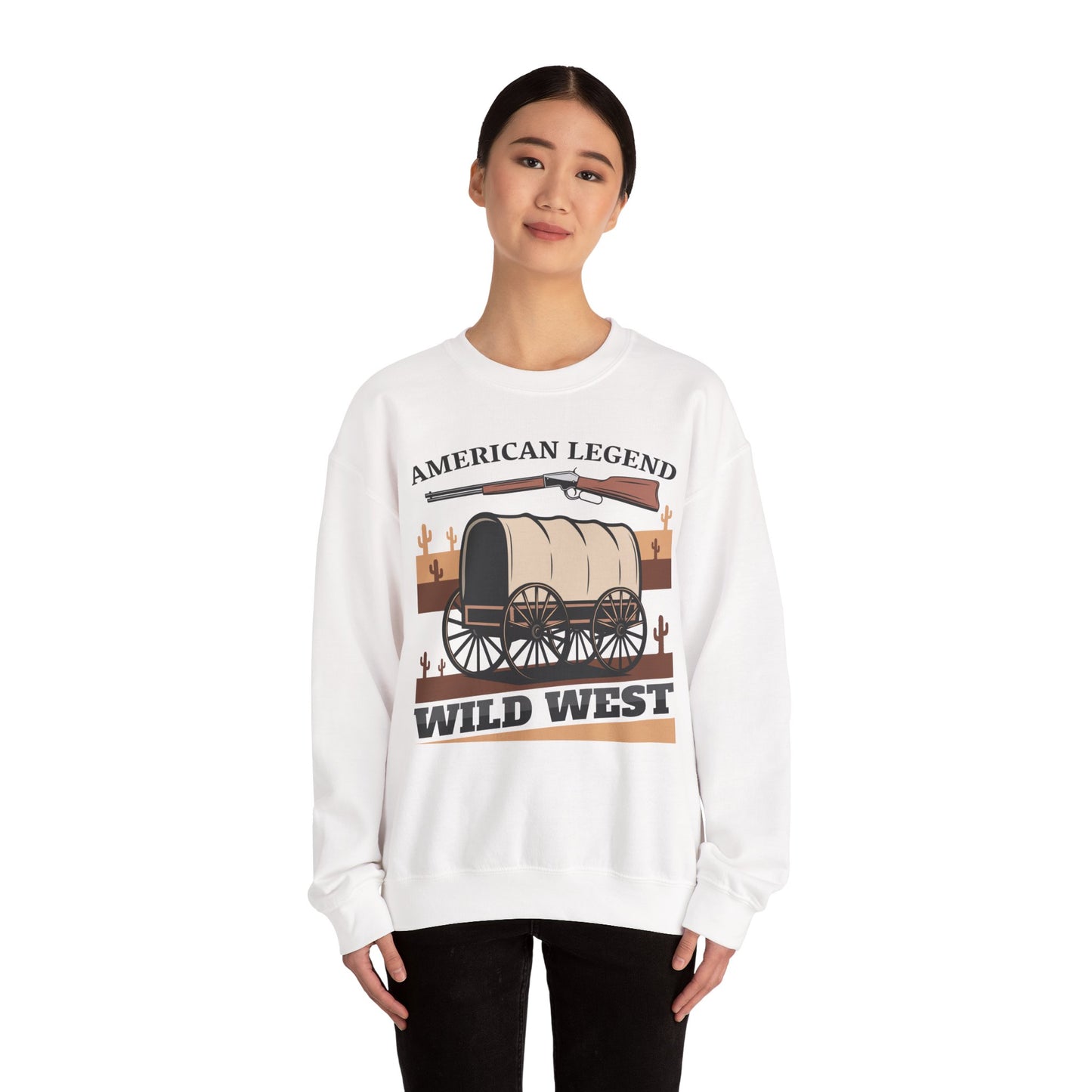 Crewneck Sweatshirt - American Legend - Wild West