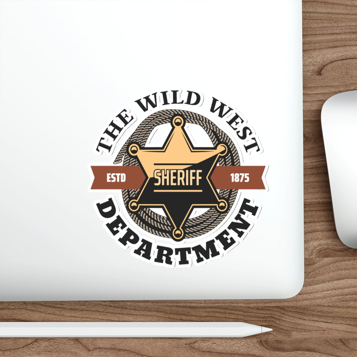 Die-cut stickers - Sheriff Depart