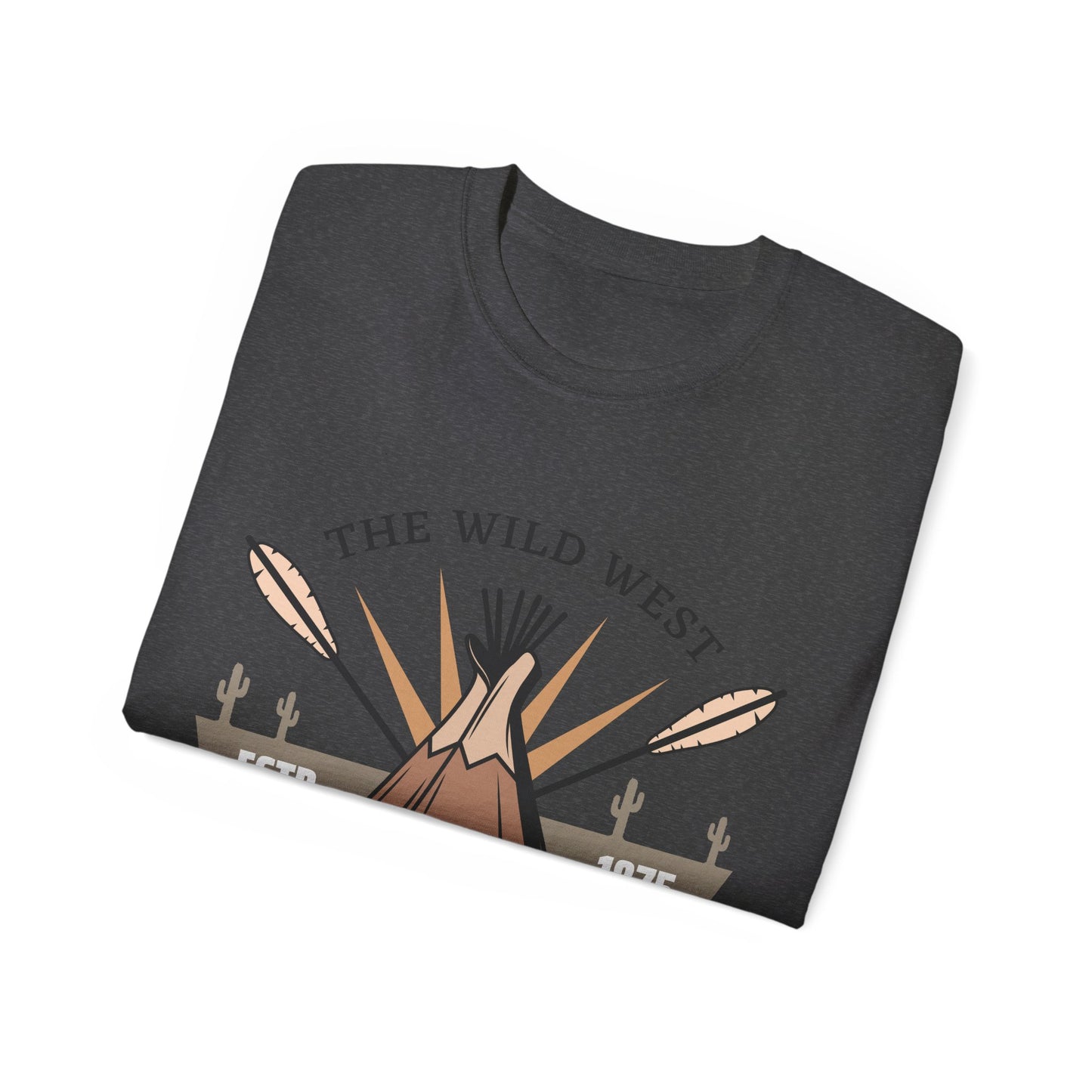 Unisex Ultra Cotton Tee - The Wild West - Native American
