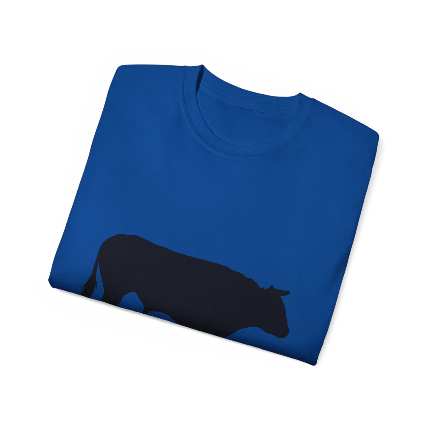 Unisex Ultra Cotton Tee - Bull - Silhouette