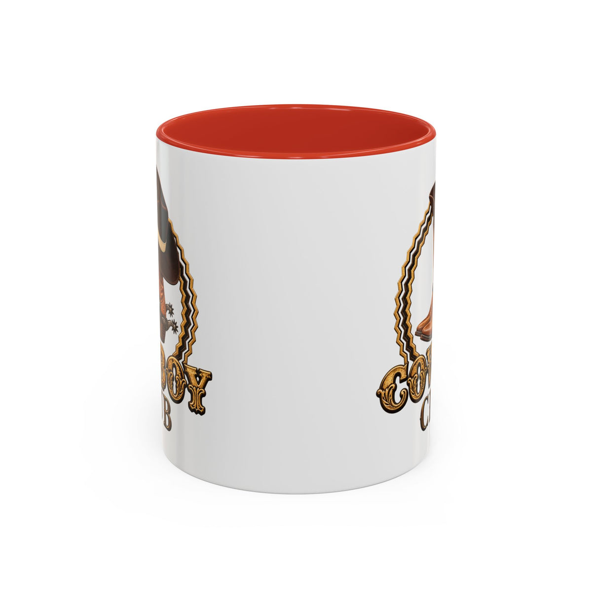 Accent Coffee Mug (11, 15oz) - Cowboys - Cowboy Club - Color - 3D Transparent