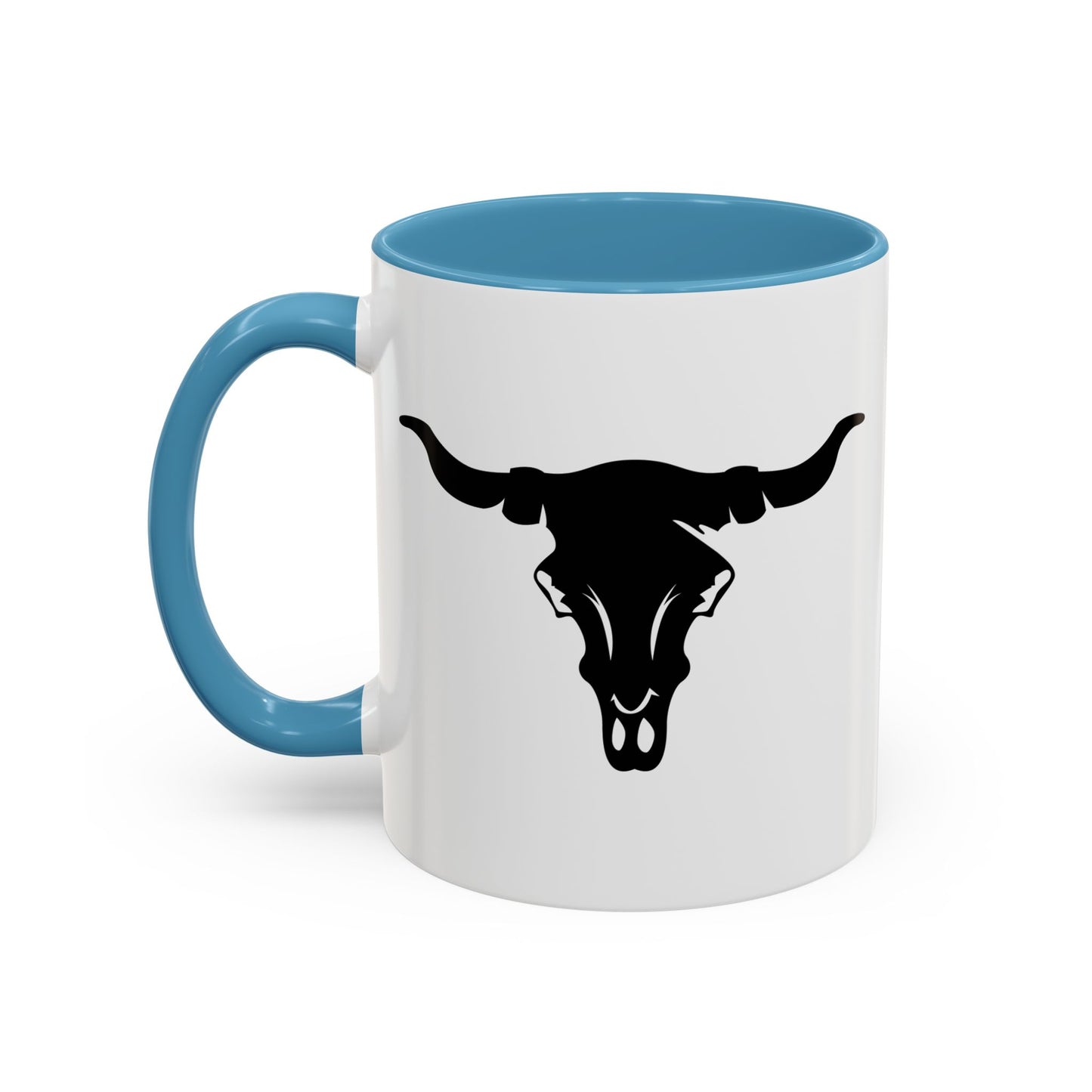 Accent Coffee Mug (11, 15oz) - Cattle Skull X 300