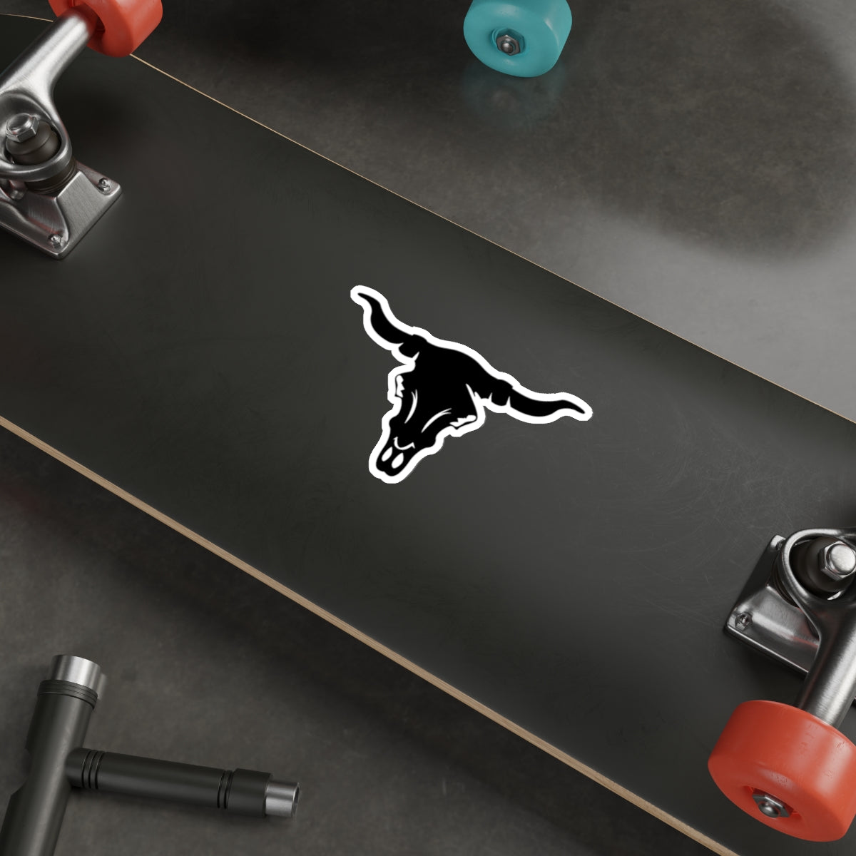 Die-cut stickers - Cattle Skull X 300