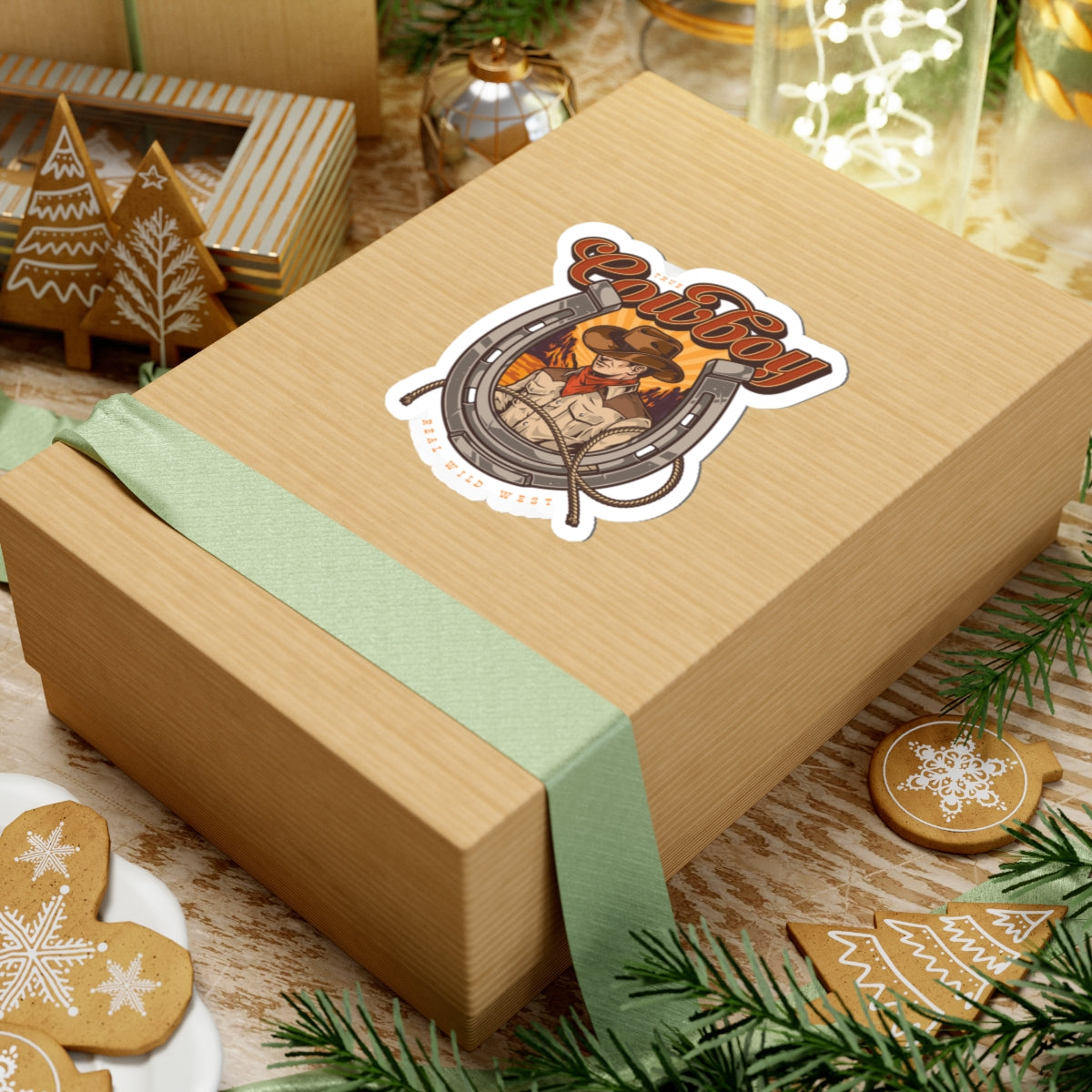 Kiss-Cut Stickers - True Cowboy - Real Wild West