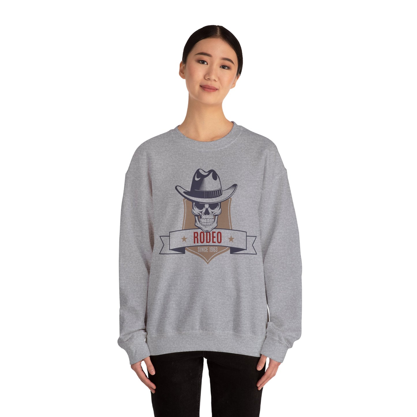 Crewneck Sweatshirt - Rodeo - Western Cowboy