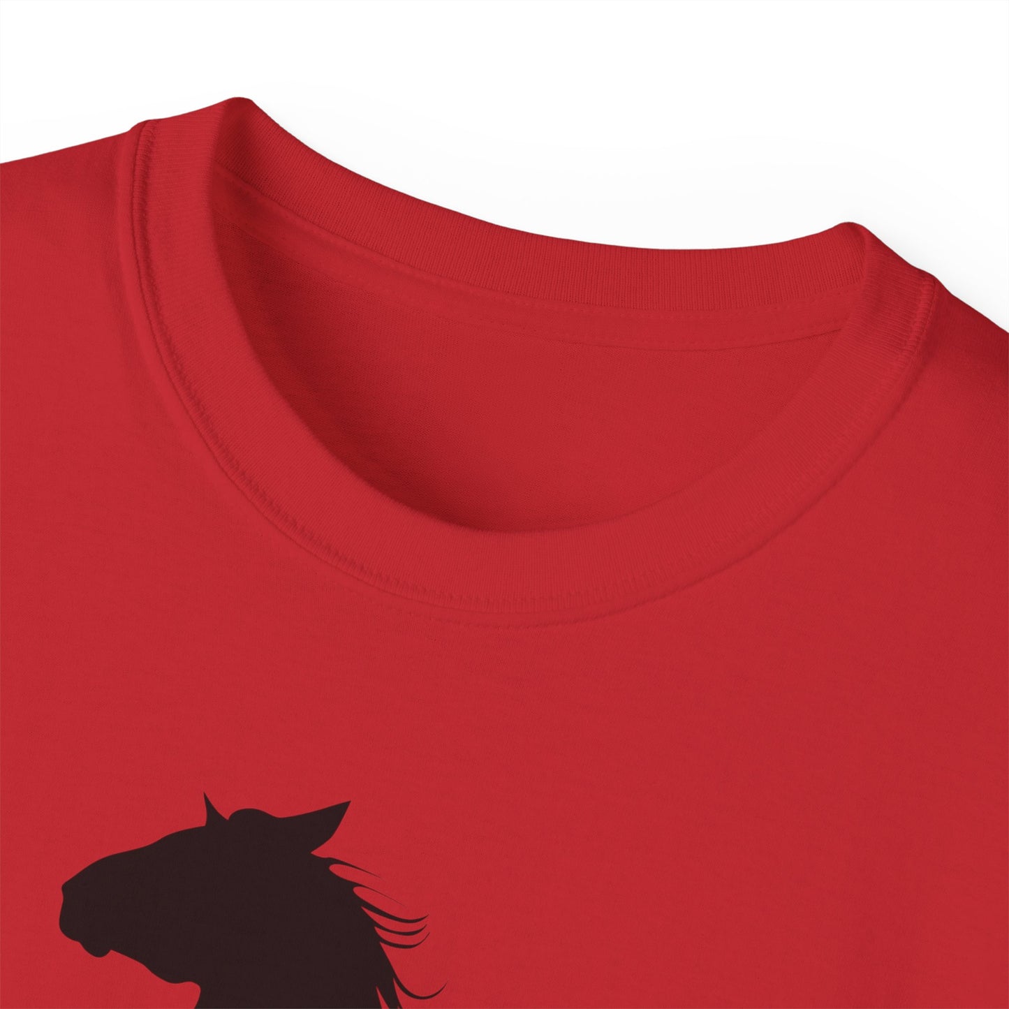 Unisex Ultra Cotton Tee - Wild Horse - Standing 2 Feet X 300