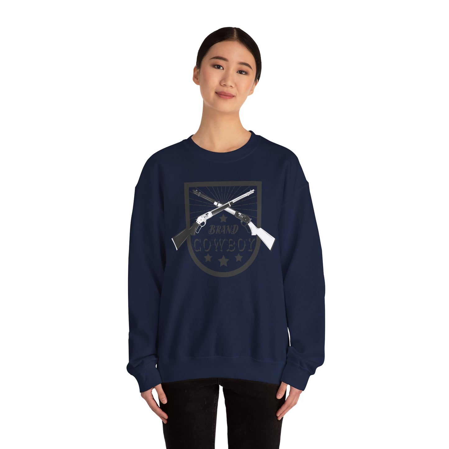 Crewneck Sweatshirt - Brand Cowboy