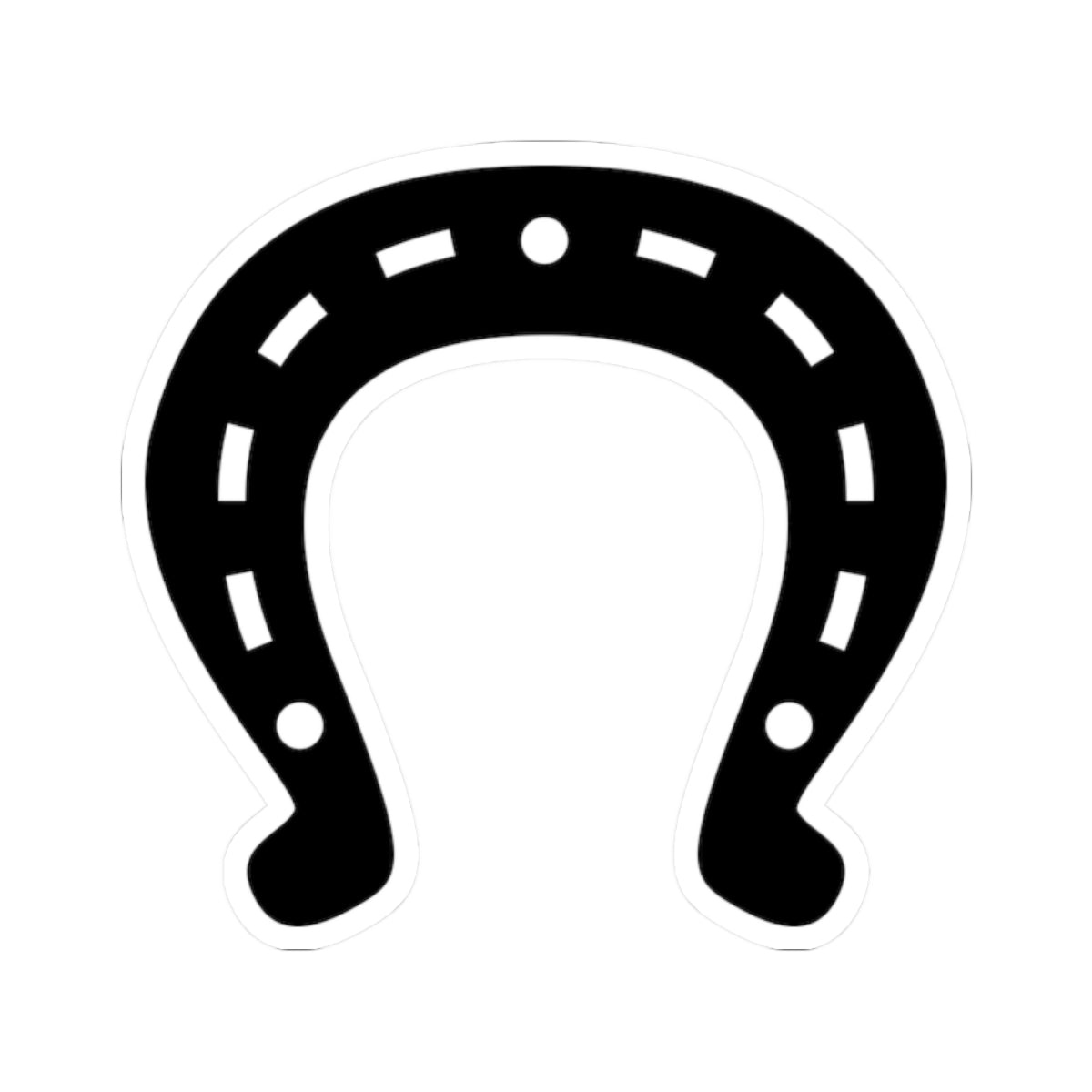 Kiss-Cut Stickers - Horseshoe X 300