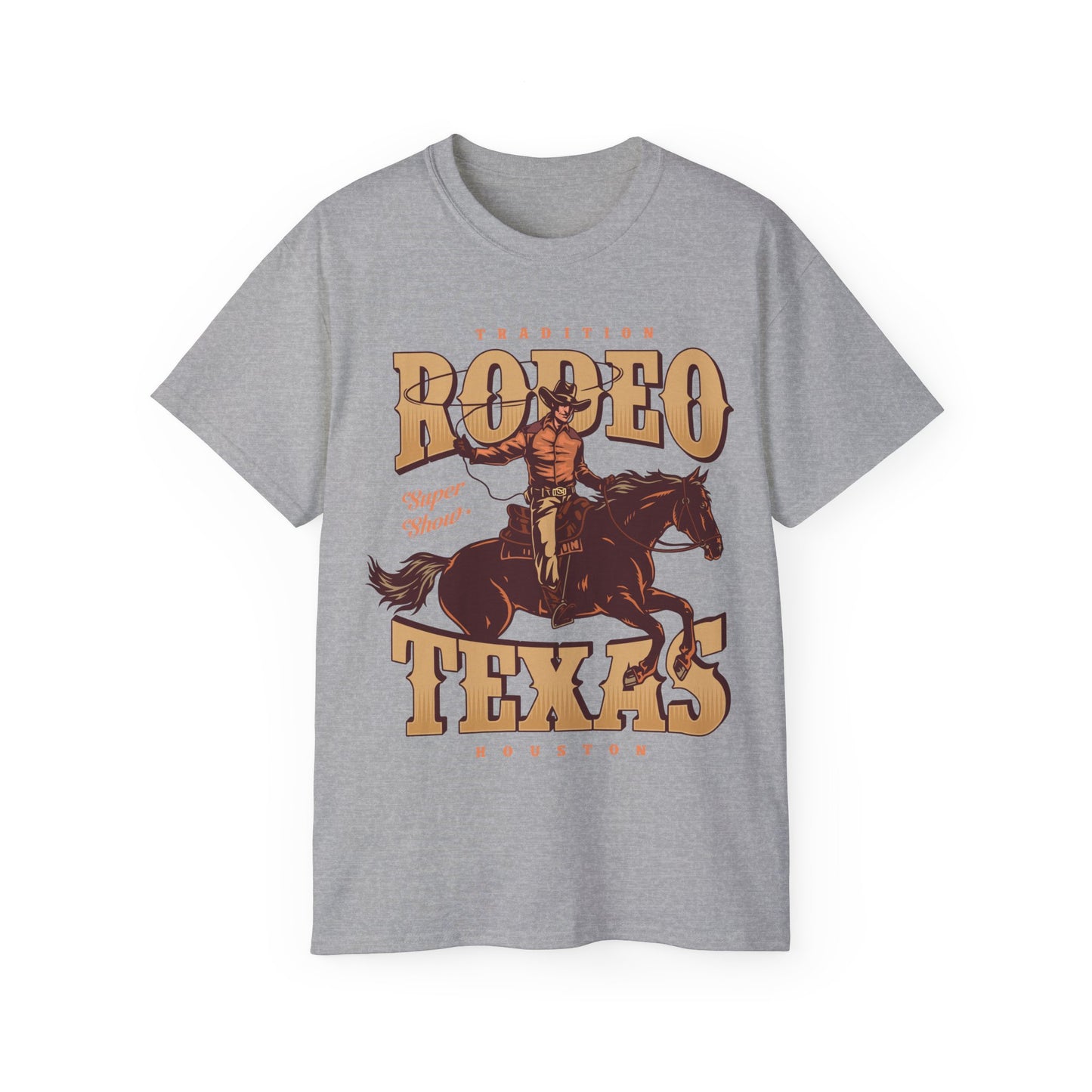 Unisex Ultra Cotton Tee - Tradition Rodeo Super Show - Houston, Texas