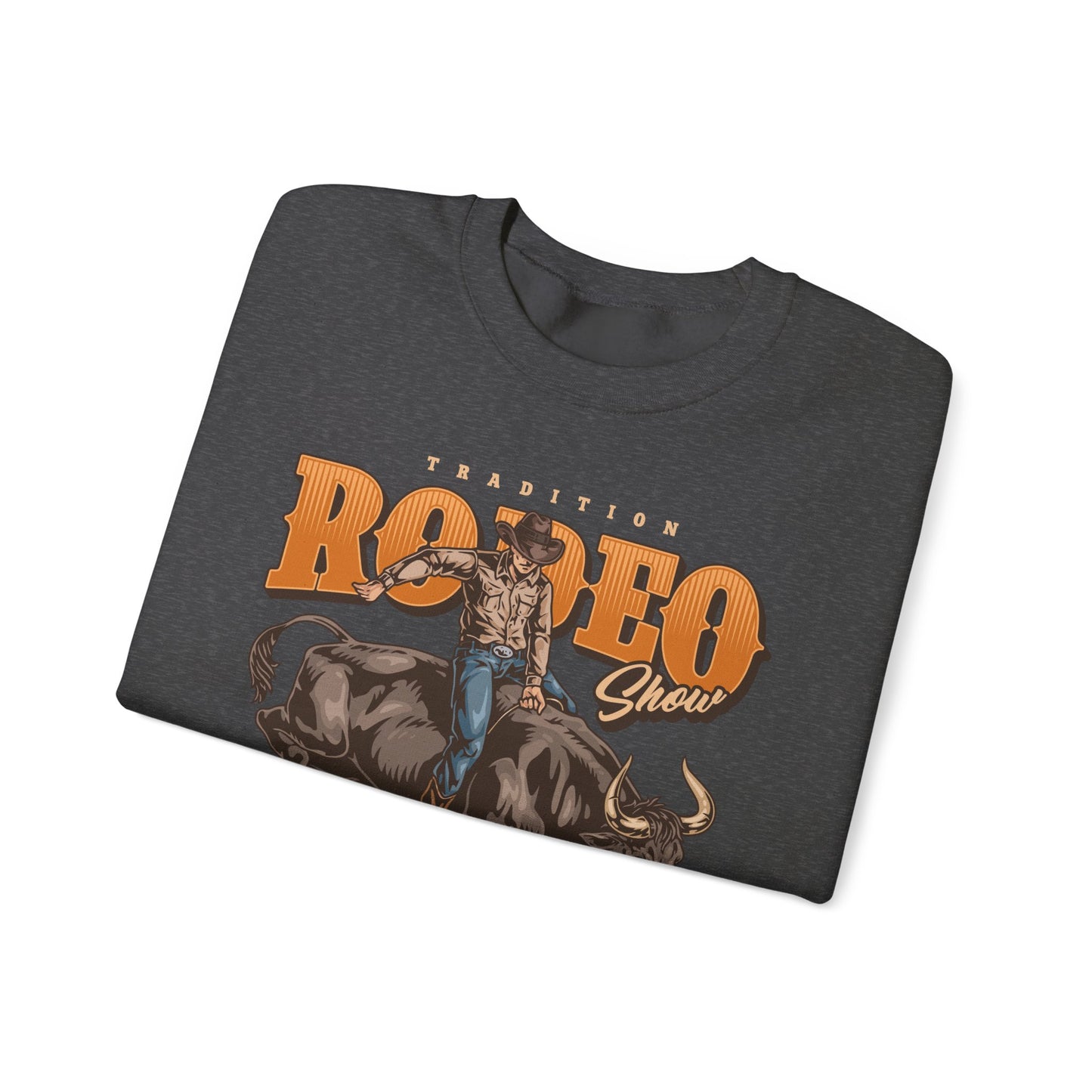 Crewneck Sweatshirt - Tradition Rodeo Show - Bull Riding Events