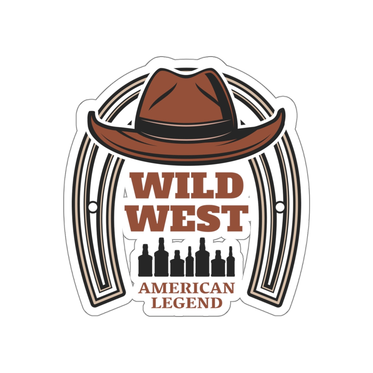 Die-cut stickers - Wild West - American Legend