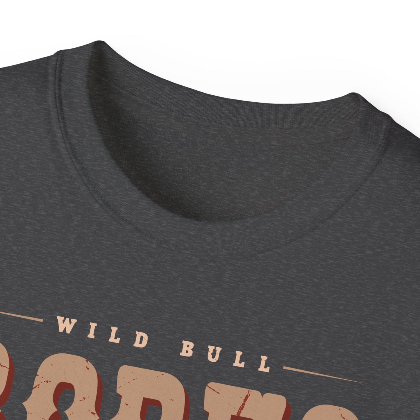 Western Rodeo Cowboy Tee - Fun Casual Shirt for Rodeo Fans, Gift for Country Lovers, Festival Outfit, Everyday Wear, Rodeo Apparel - American Tradition Wild Bull Rodeo Show - Wild West Cowboy, Texas