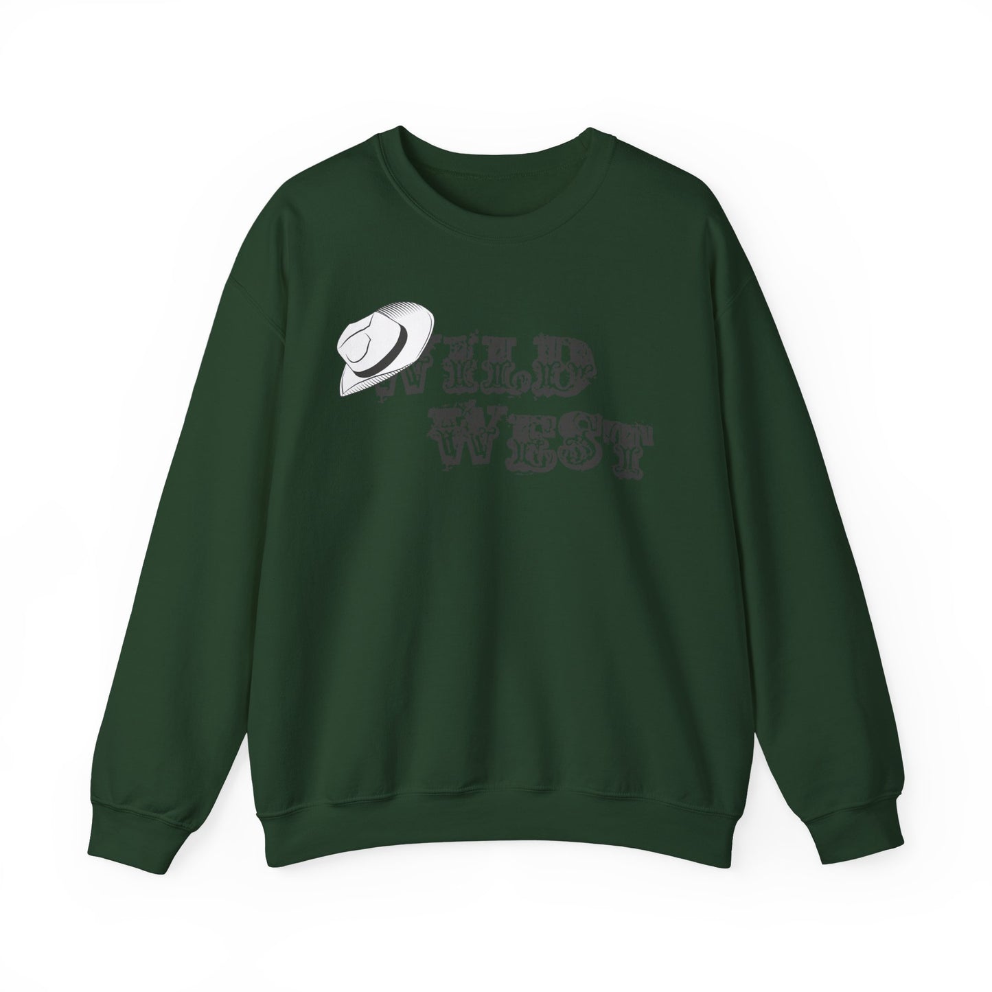 Crewneck Sweatshirt - Wild West Hat