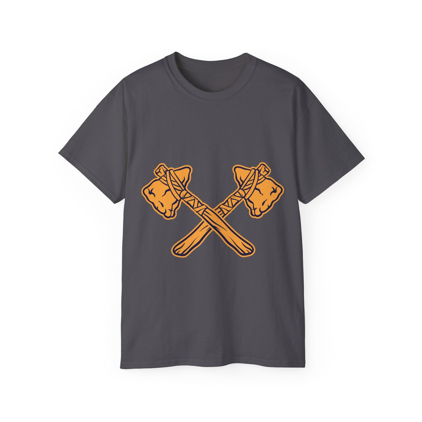 Unisex Ultra Cotton Tee - Crossed Tomahawks